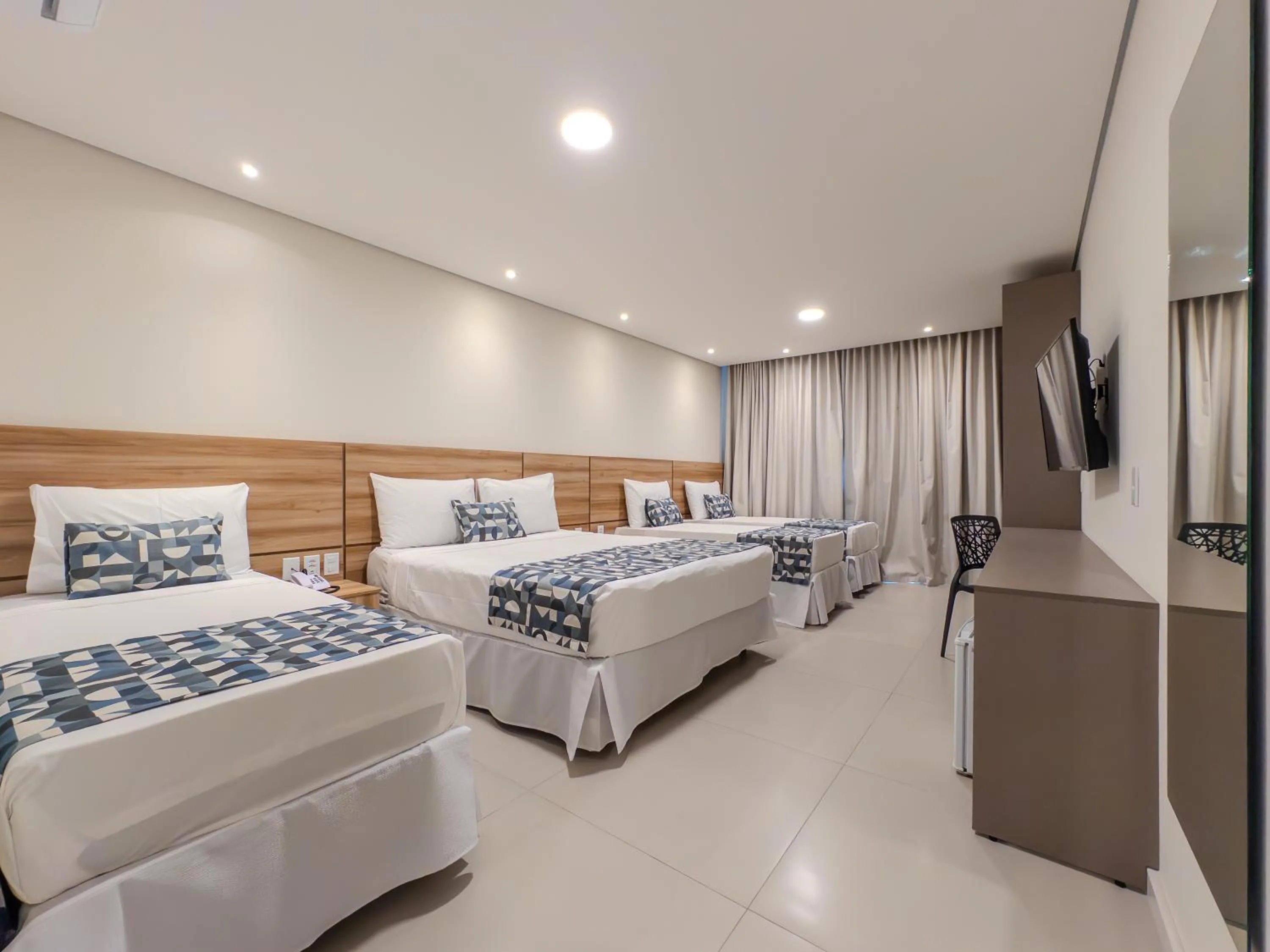 Bed in Bosque do Porto Praia Hotel