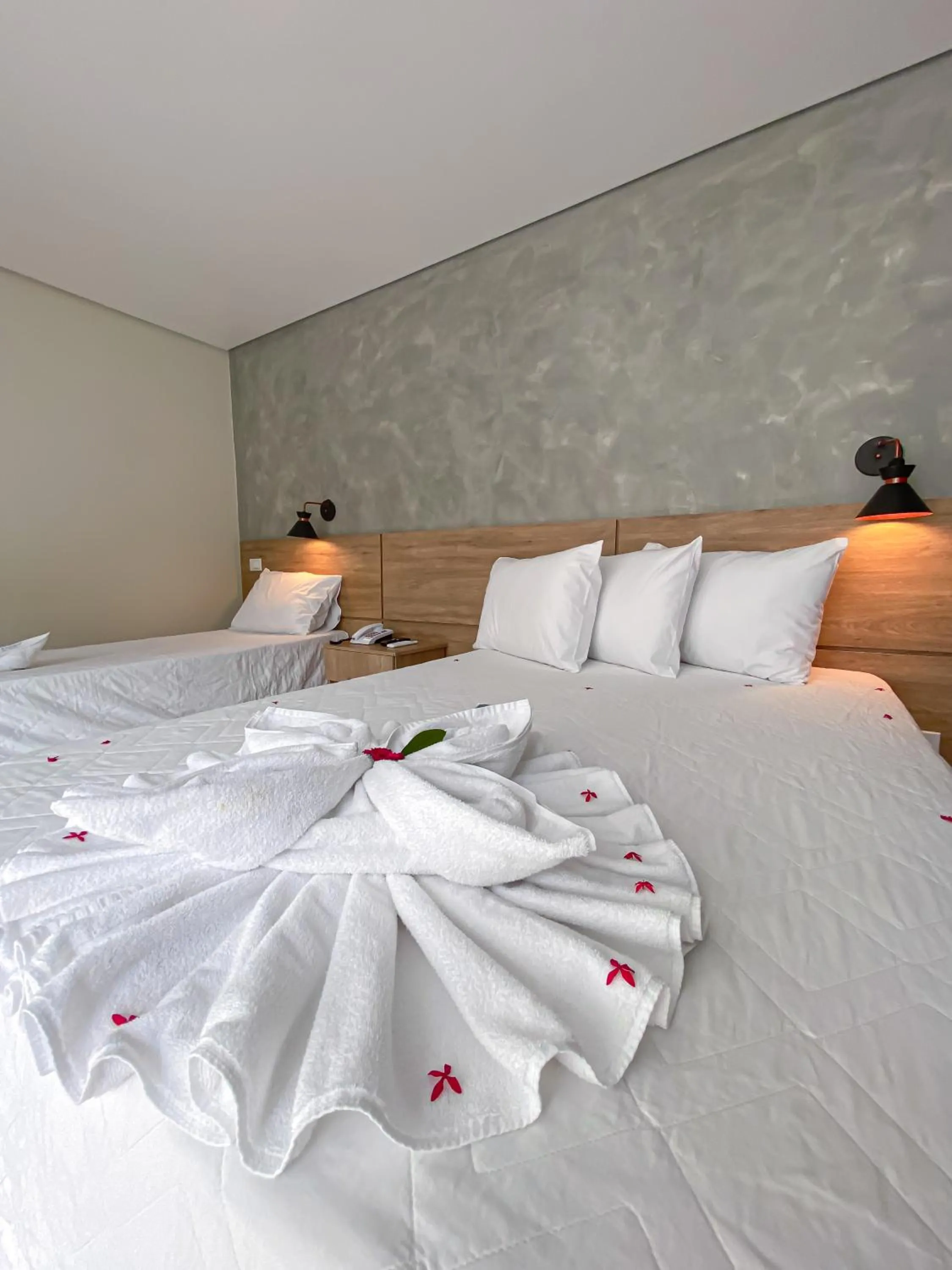 Bed in Bosque do Porto Praia Hotel