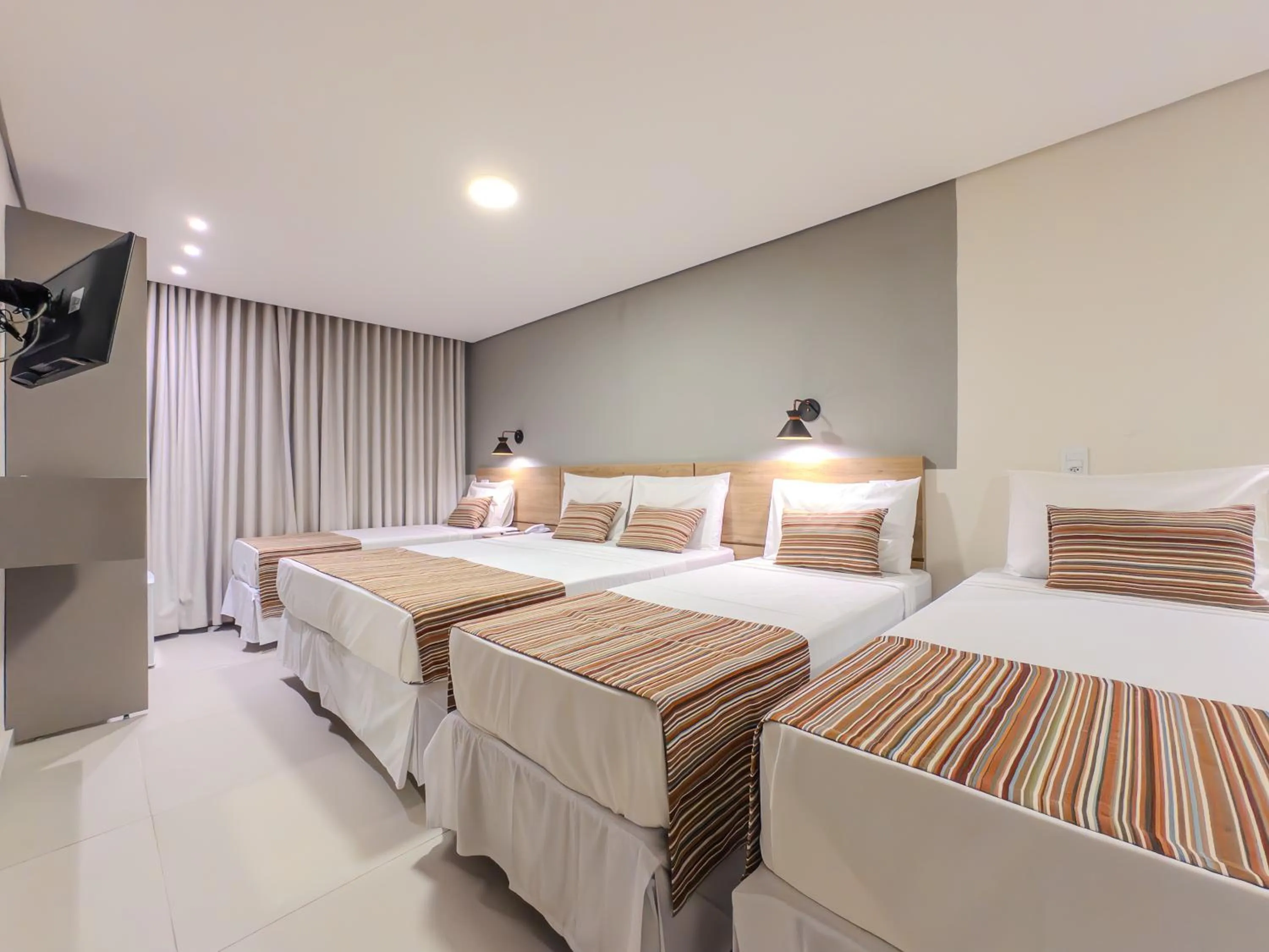 Bed in Bosque do Porto Praia Hotel