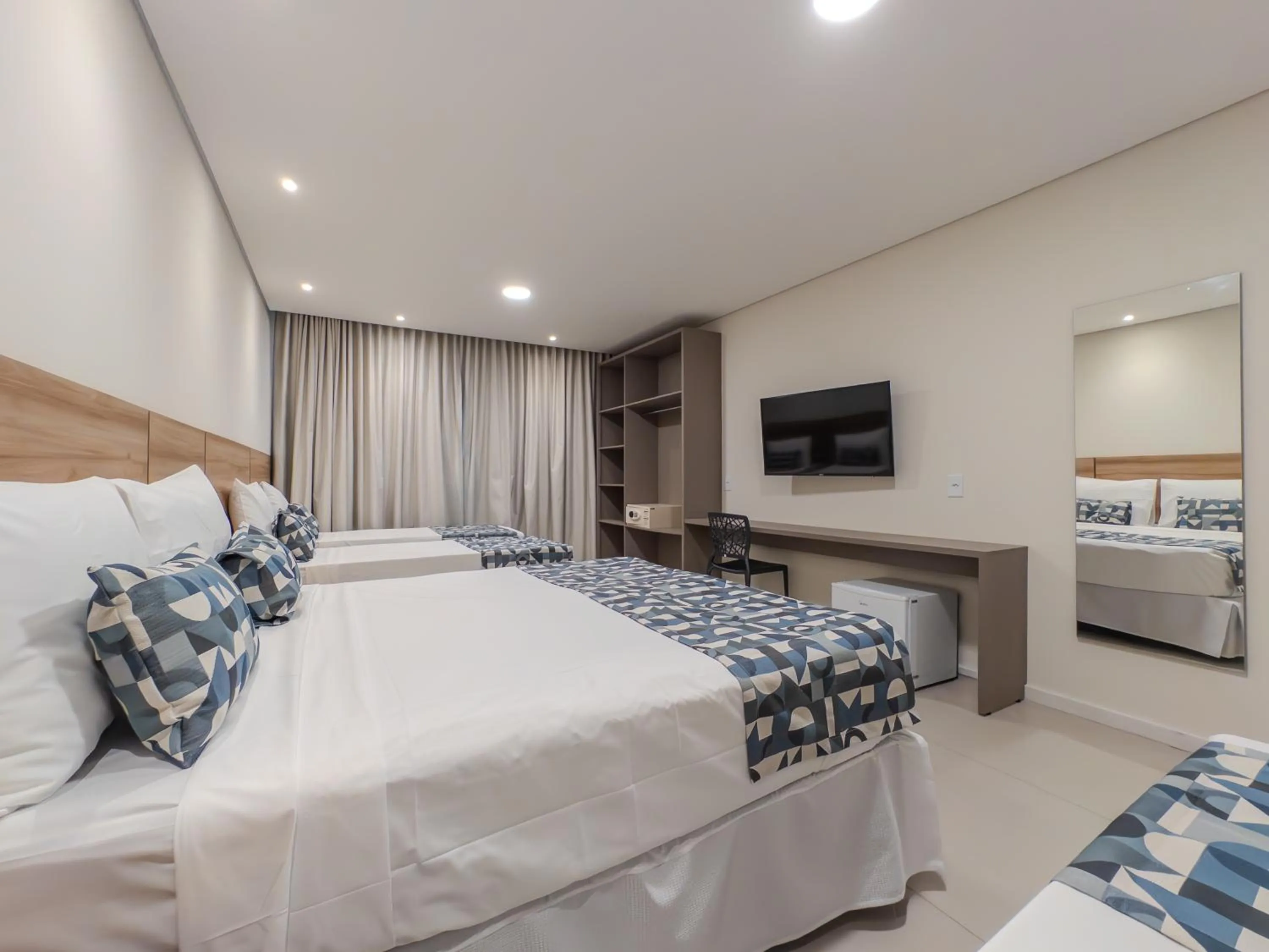 Bed in Bosque do Porto Praia Hotel