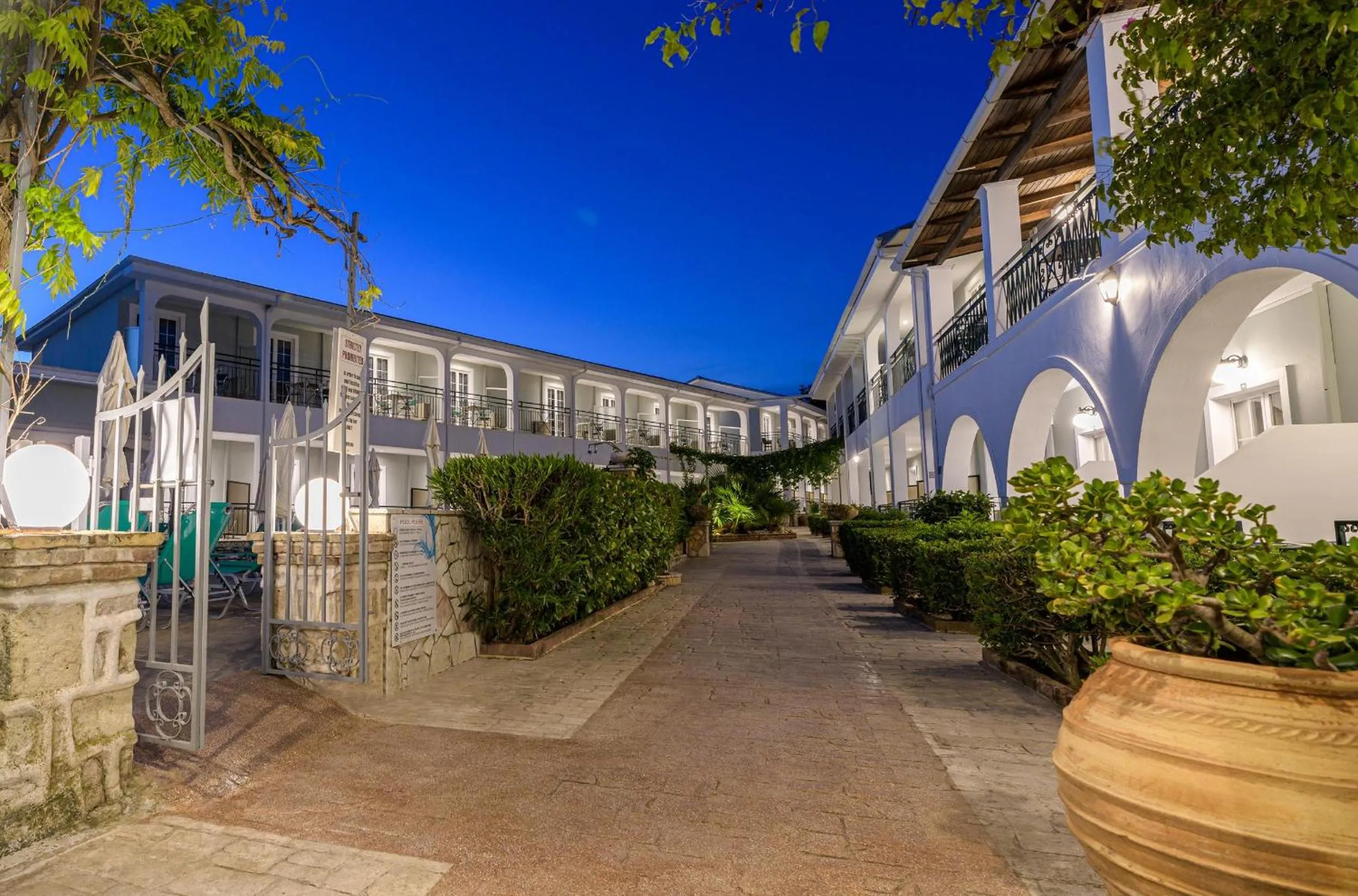 Property building in Sofia's Hotel