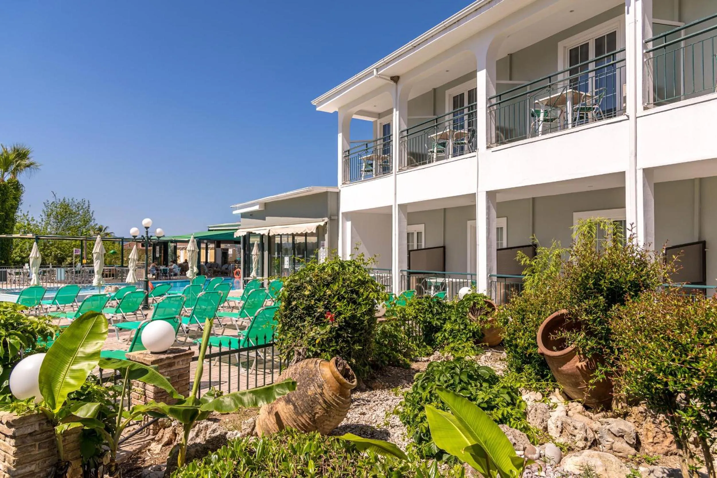 Garden in Sofia's Hotel