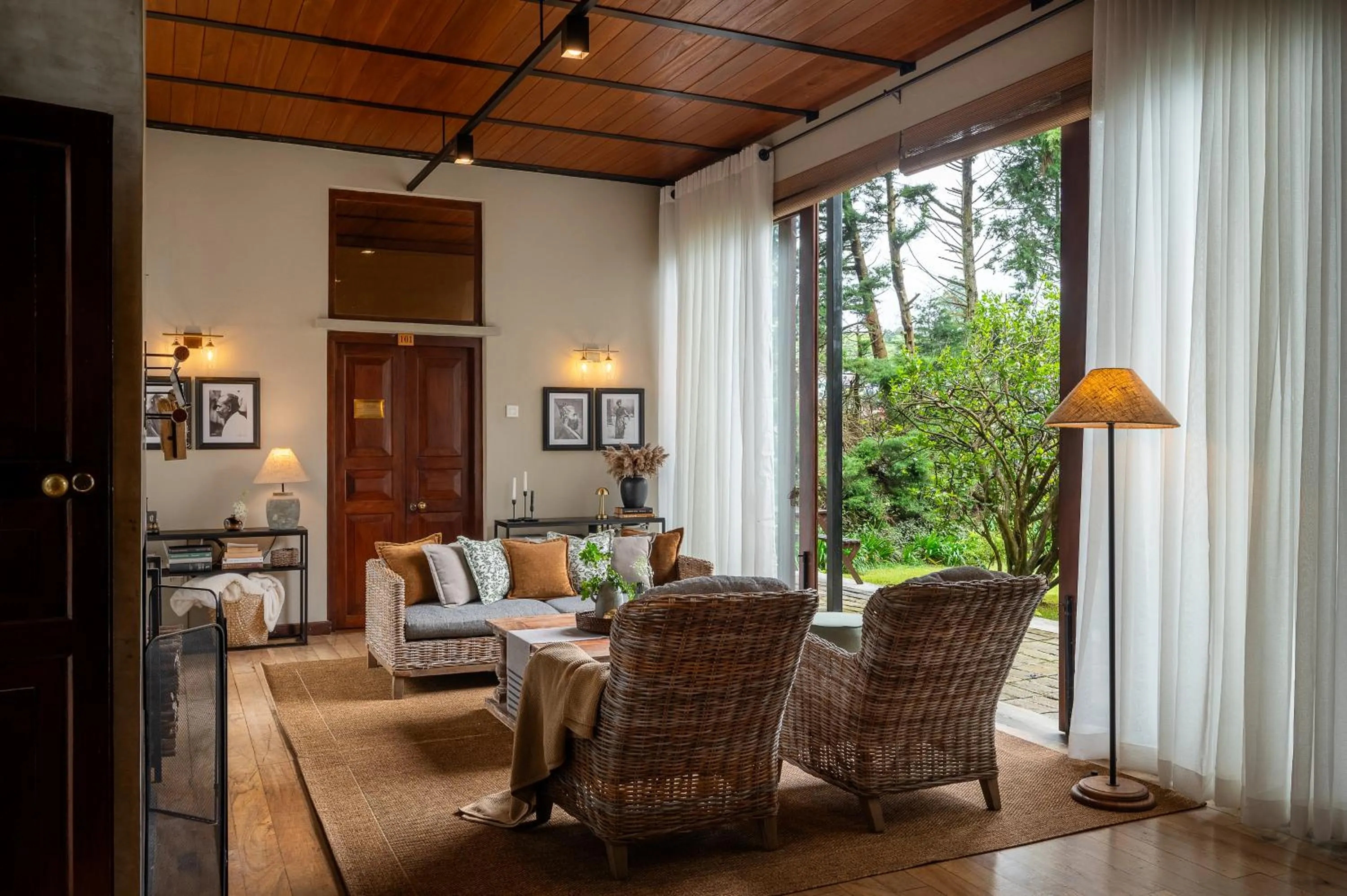 Communal lounge/ TV room in Tathya Hills - Luxe Garden Retreat In The Hills