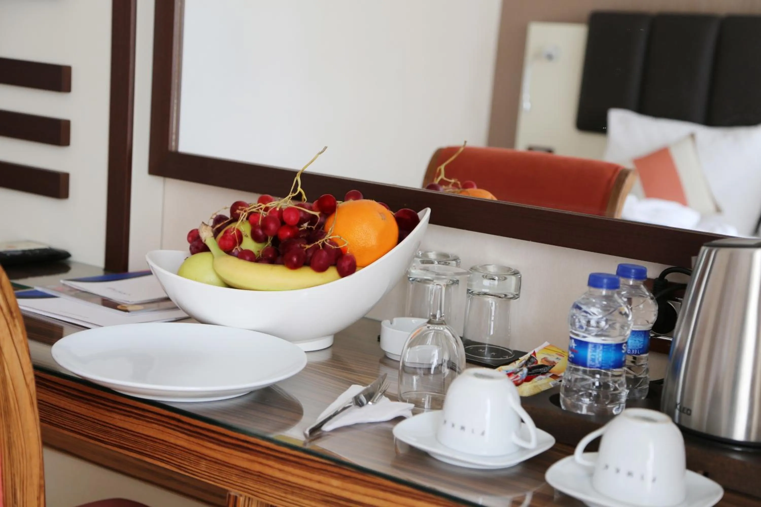 Decorative detail in Fimka Hotel