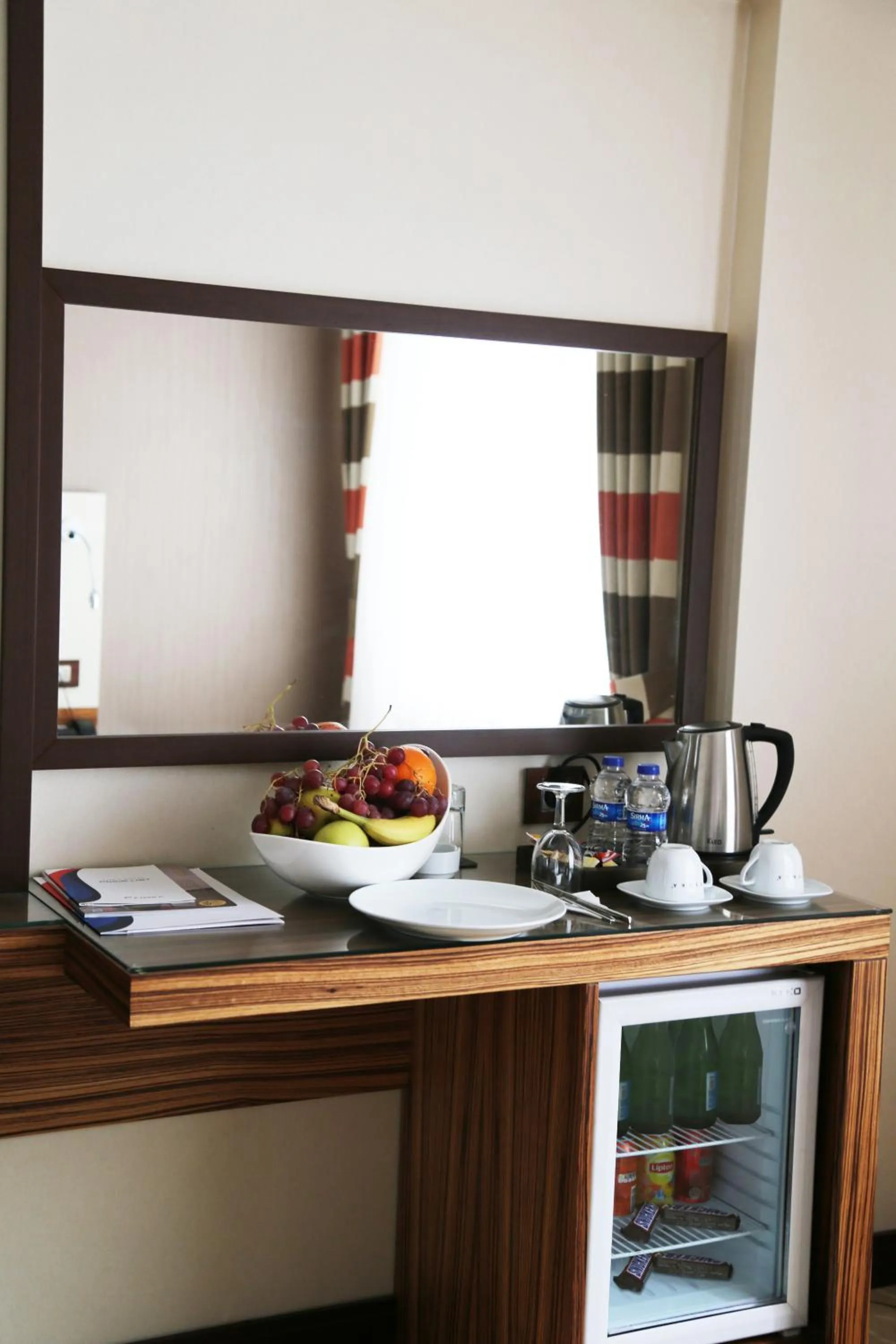 Coffee/tea facilities in Fimka Hotel