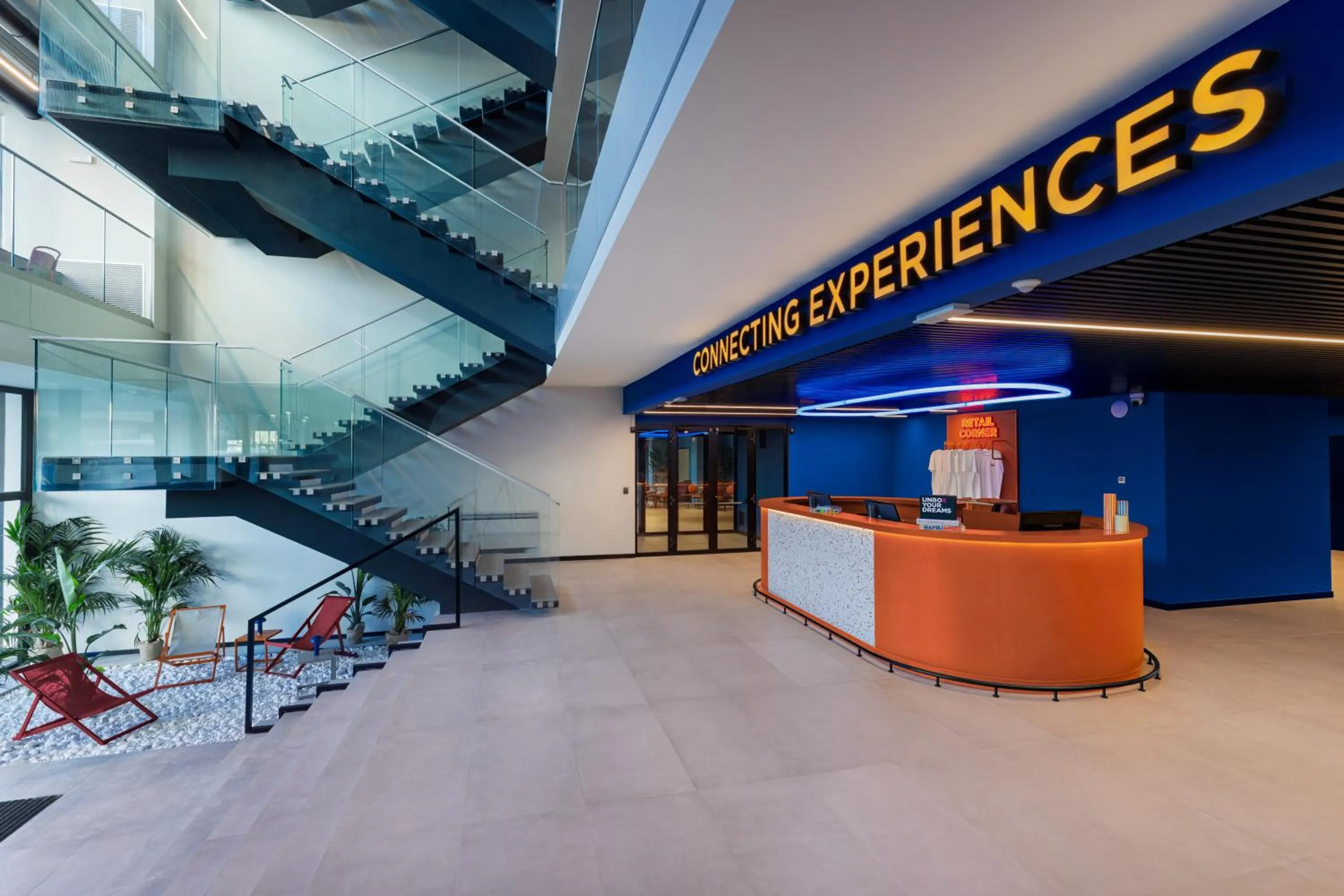 Lobby or reception in CX Naples Centrale