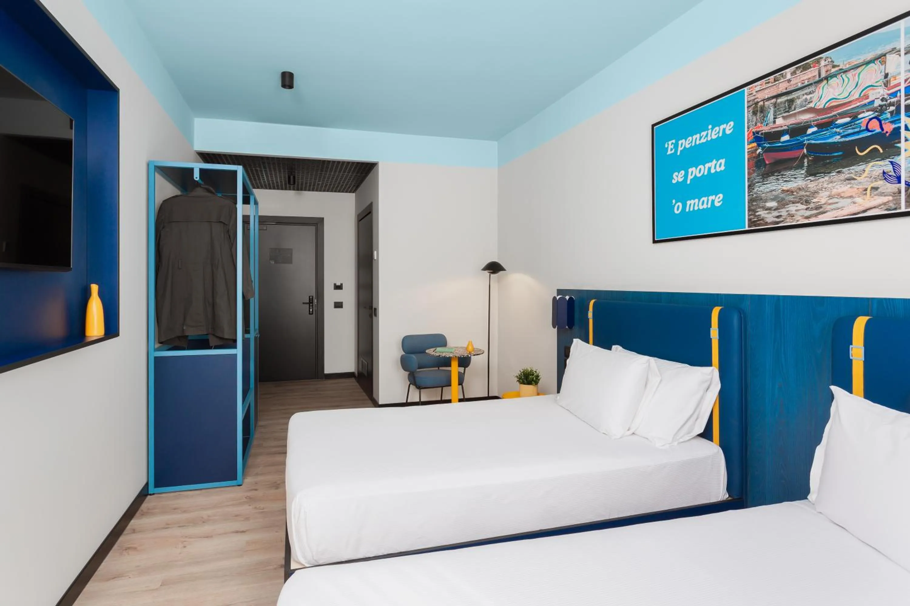 Bedroom, Bed in CX Naples Centrale