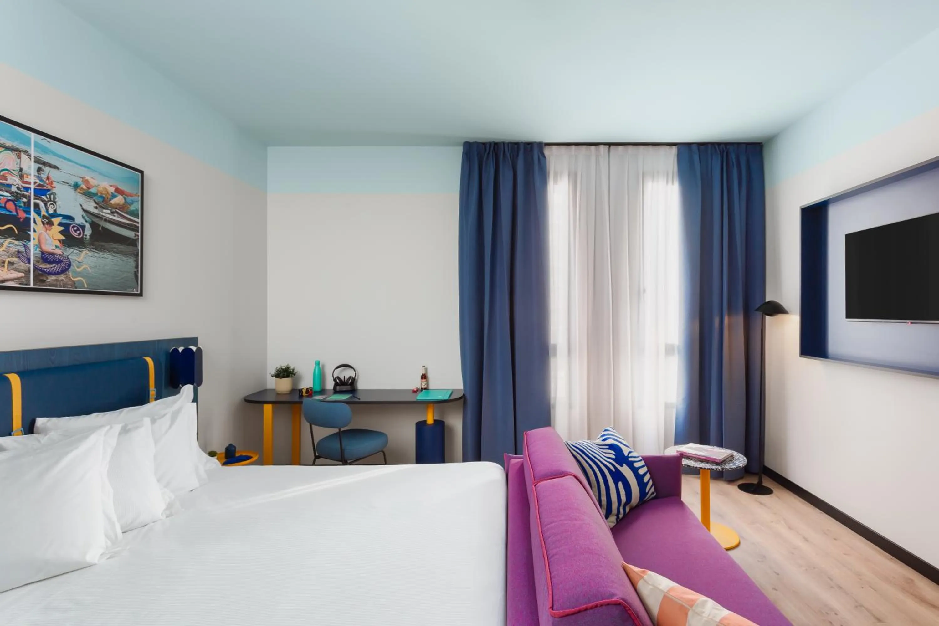 Bedroom, Bed in CX Naples Centrale