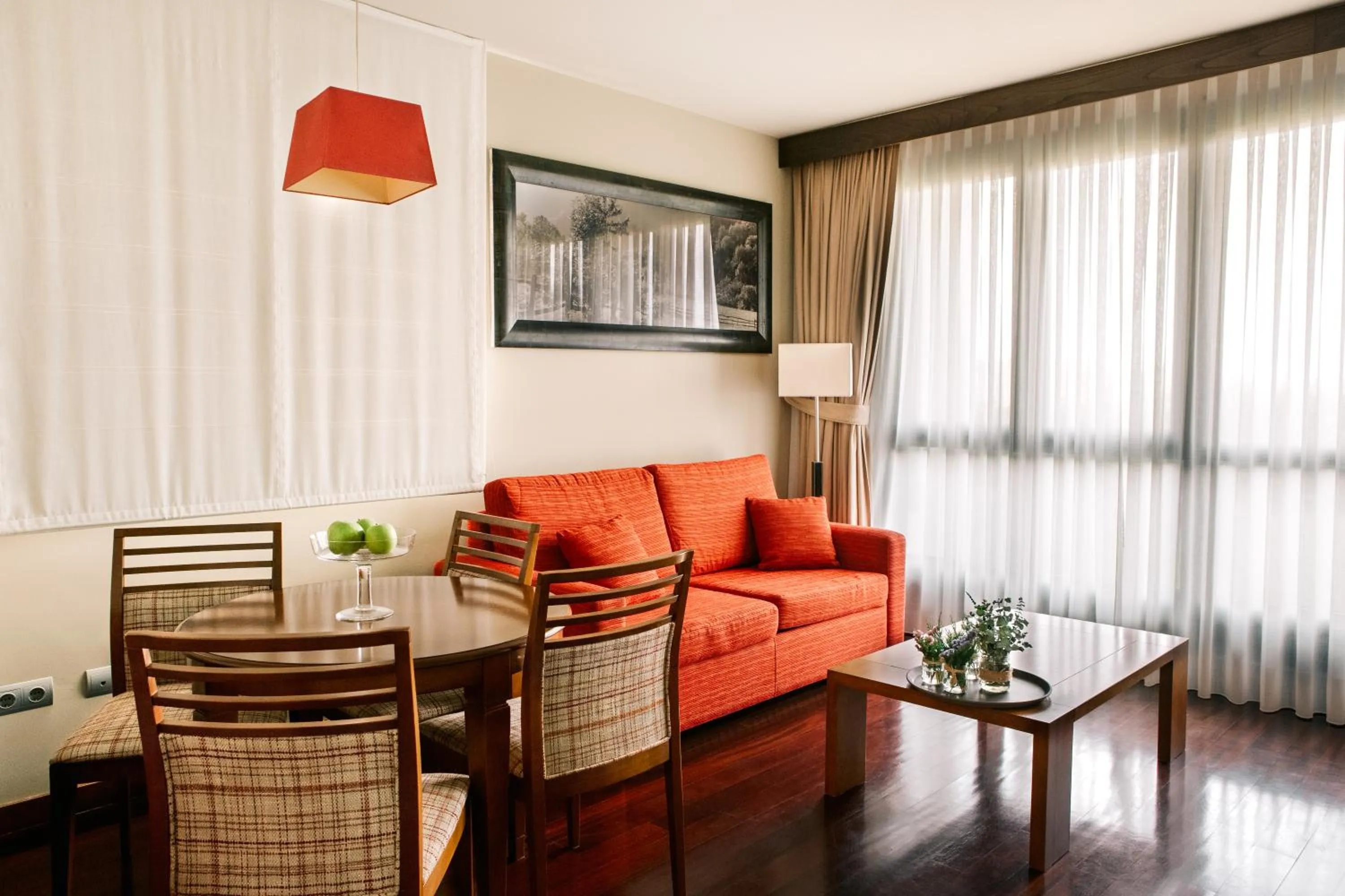 Living room in Hosteria de Torazo Nature Hotel & Spa