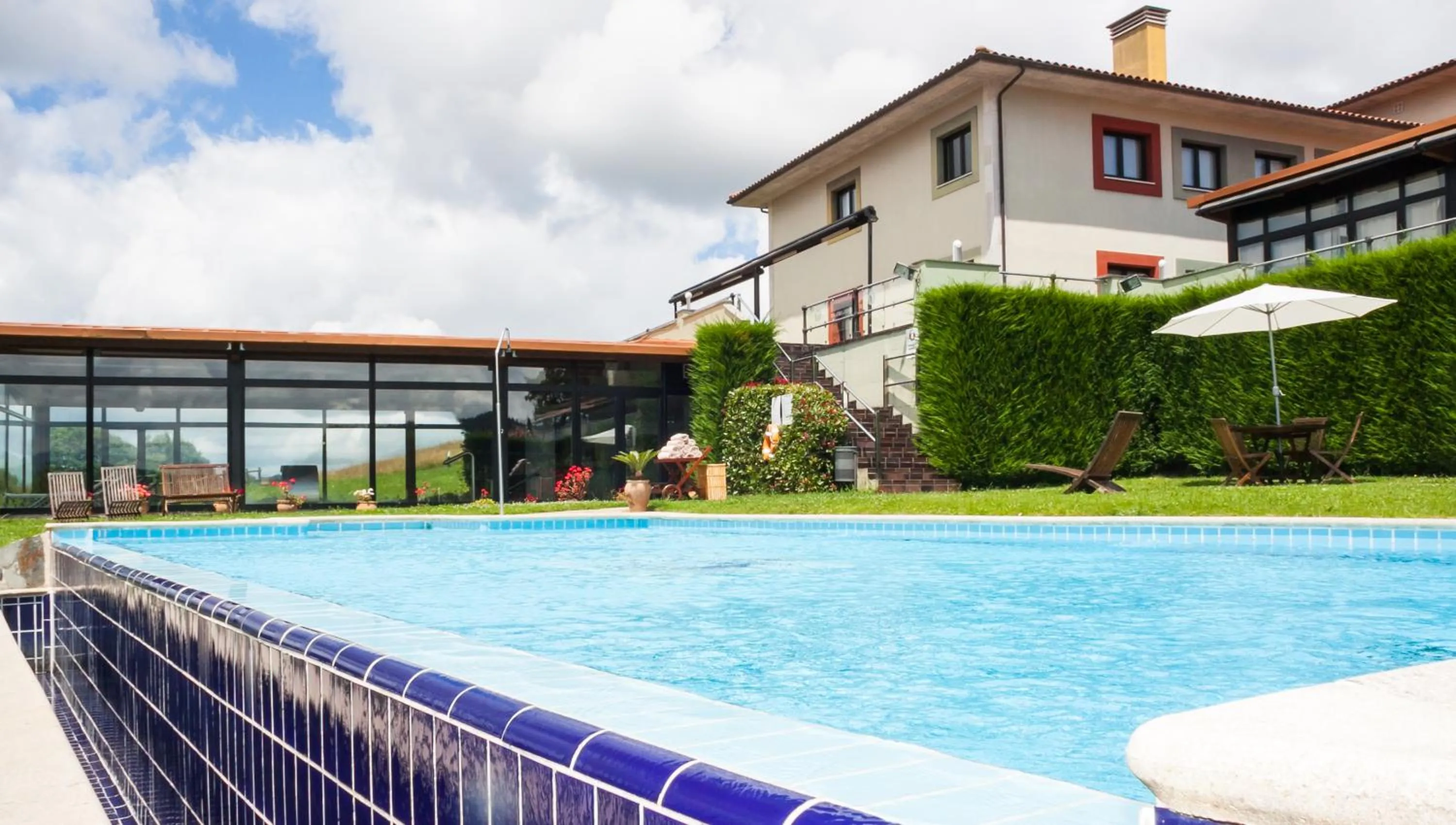 Garden in Hosteria de Torazo Nature Hotel & Spa