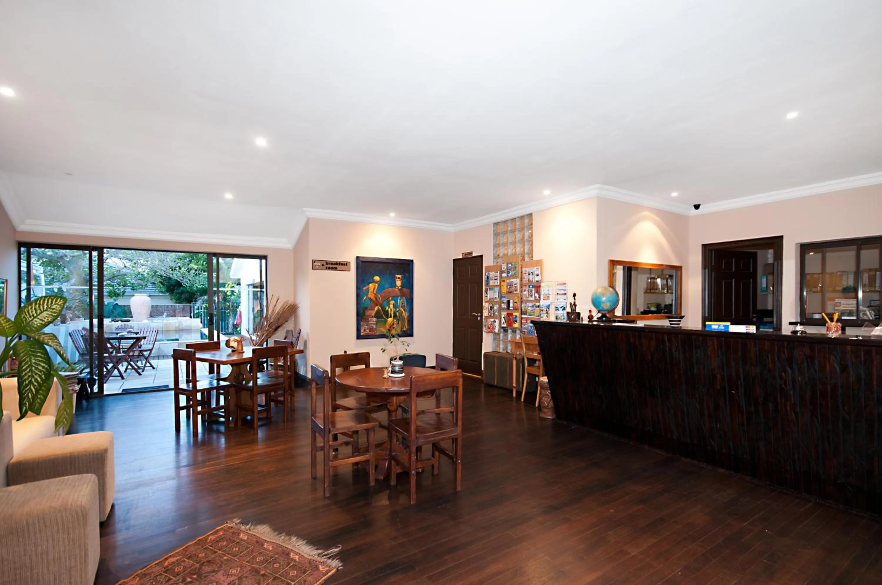 Lounge or bar in Africa Beach B&B