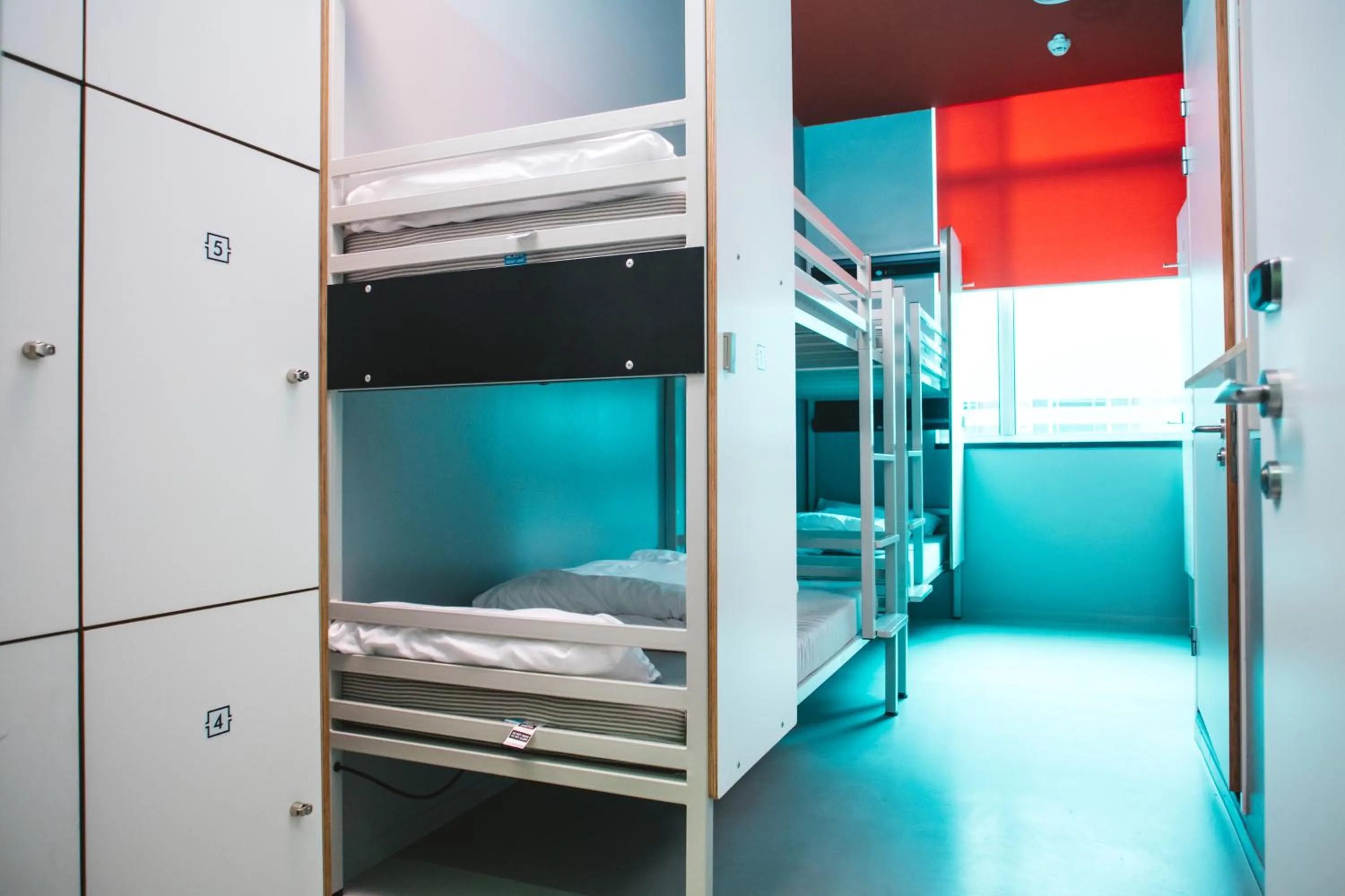 bunk bed, Bed in ClinkNOORD Hostel