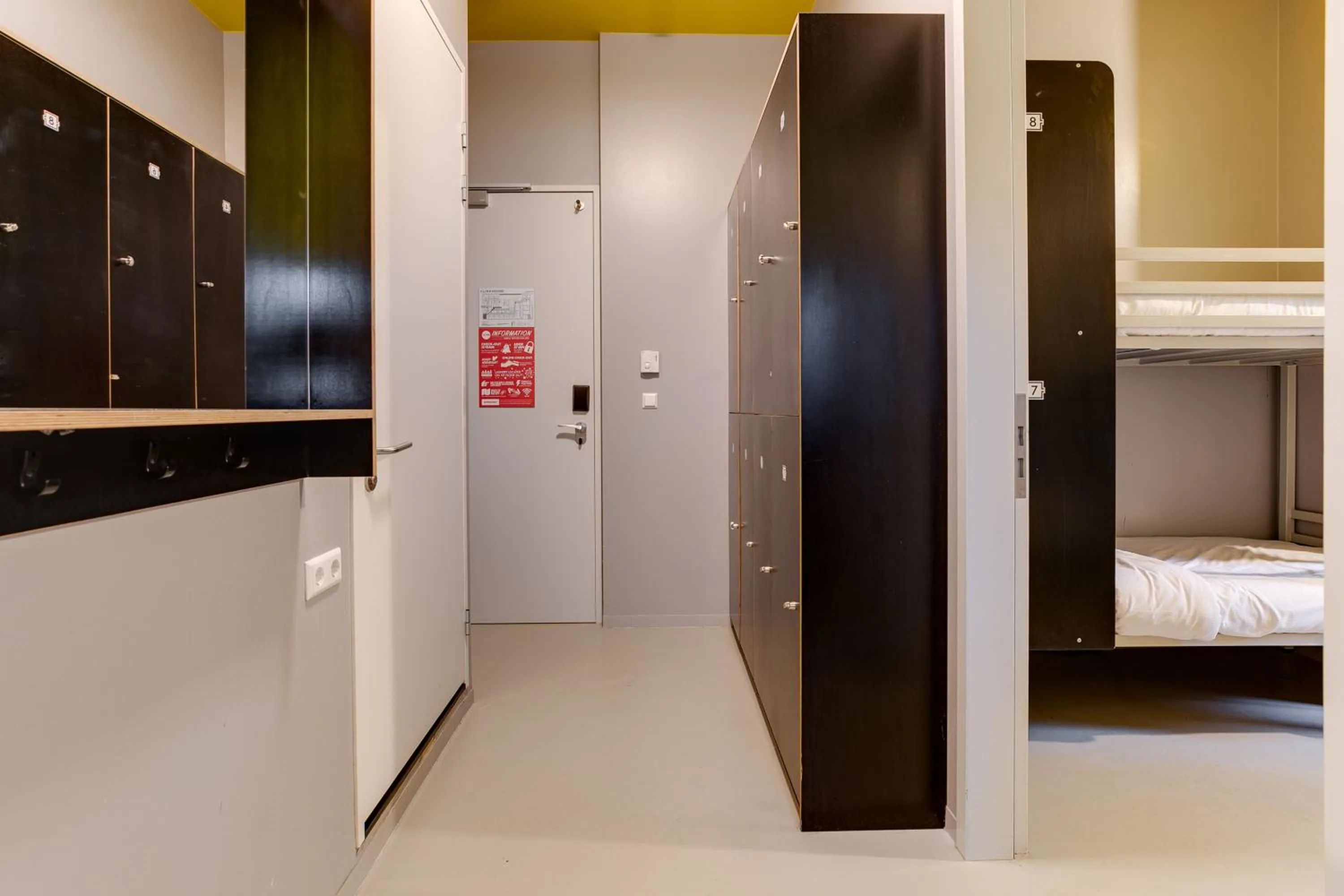 Bedroom, Bed in ClinkNOORD Hostel