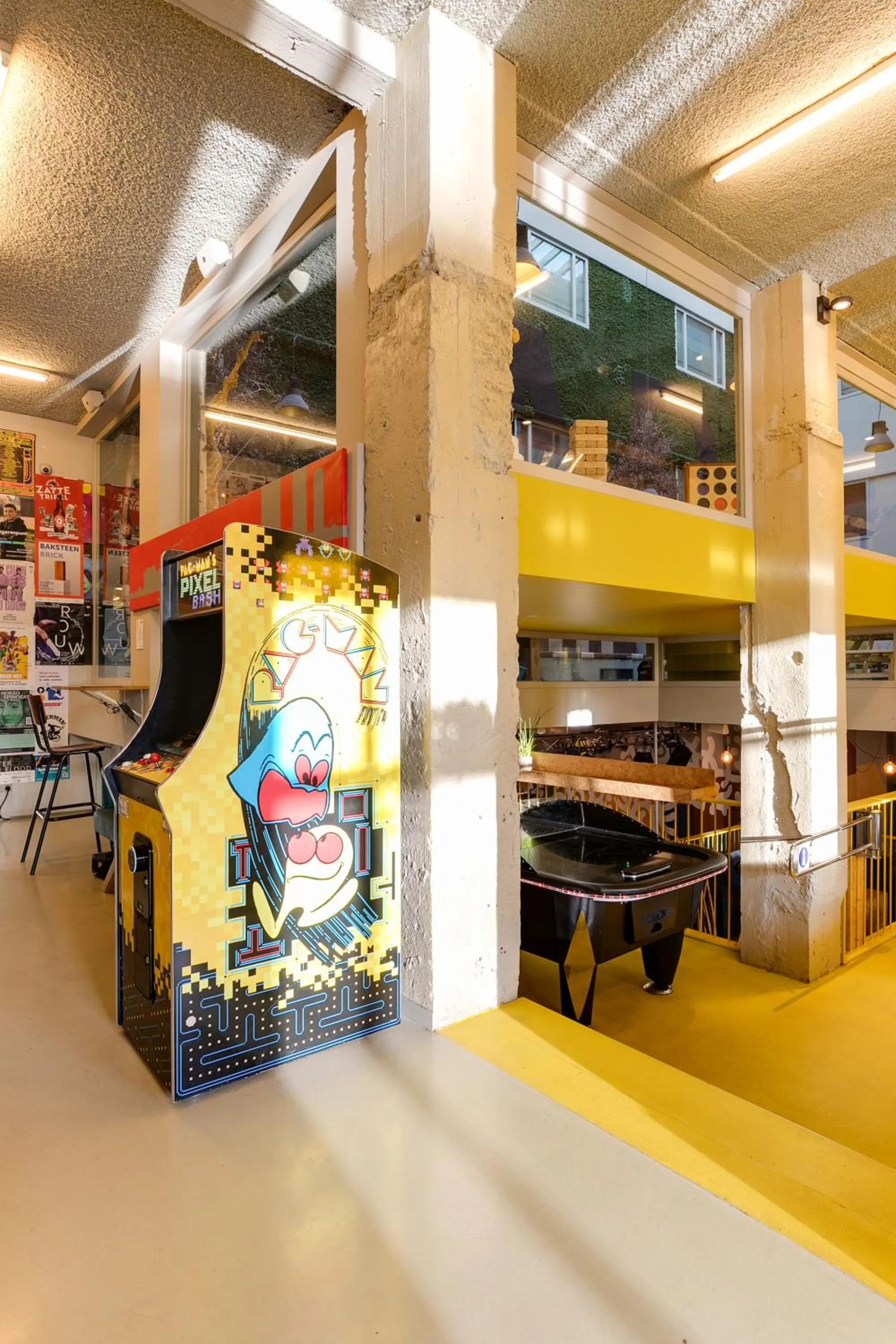 Game Room in ClinkNOORD Hostel