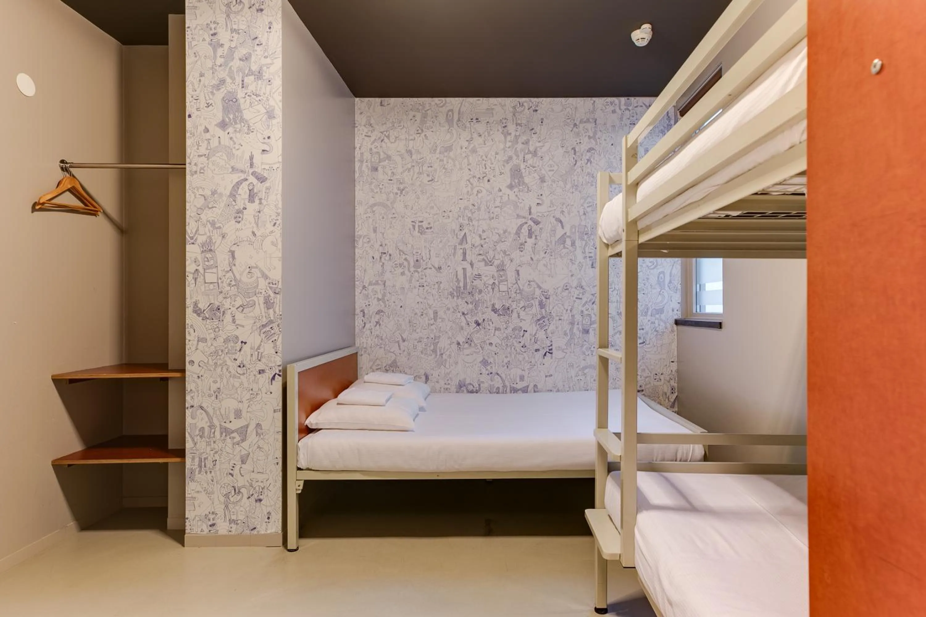 Photo of the whole room, Bed in ClinkNOORD Hostel