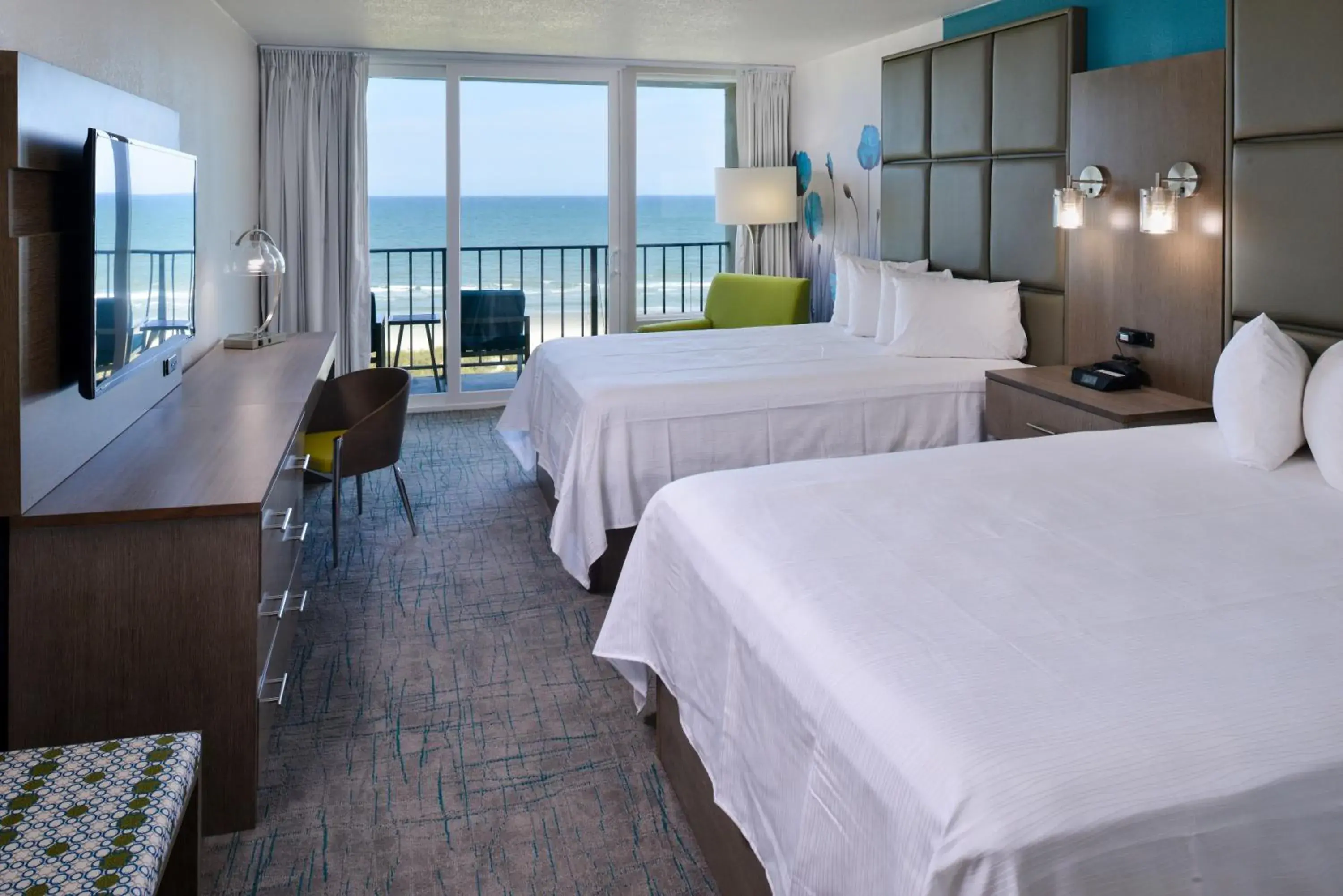 Oceanfront Two Queen Beds in Cabana Shores Hotel Oceanfront Two Queen Beds in Cabana Shores Hotel