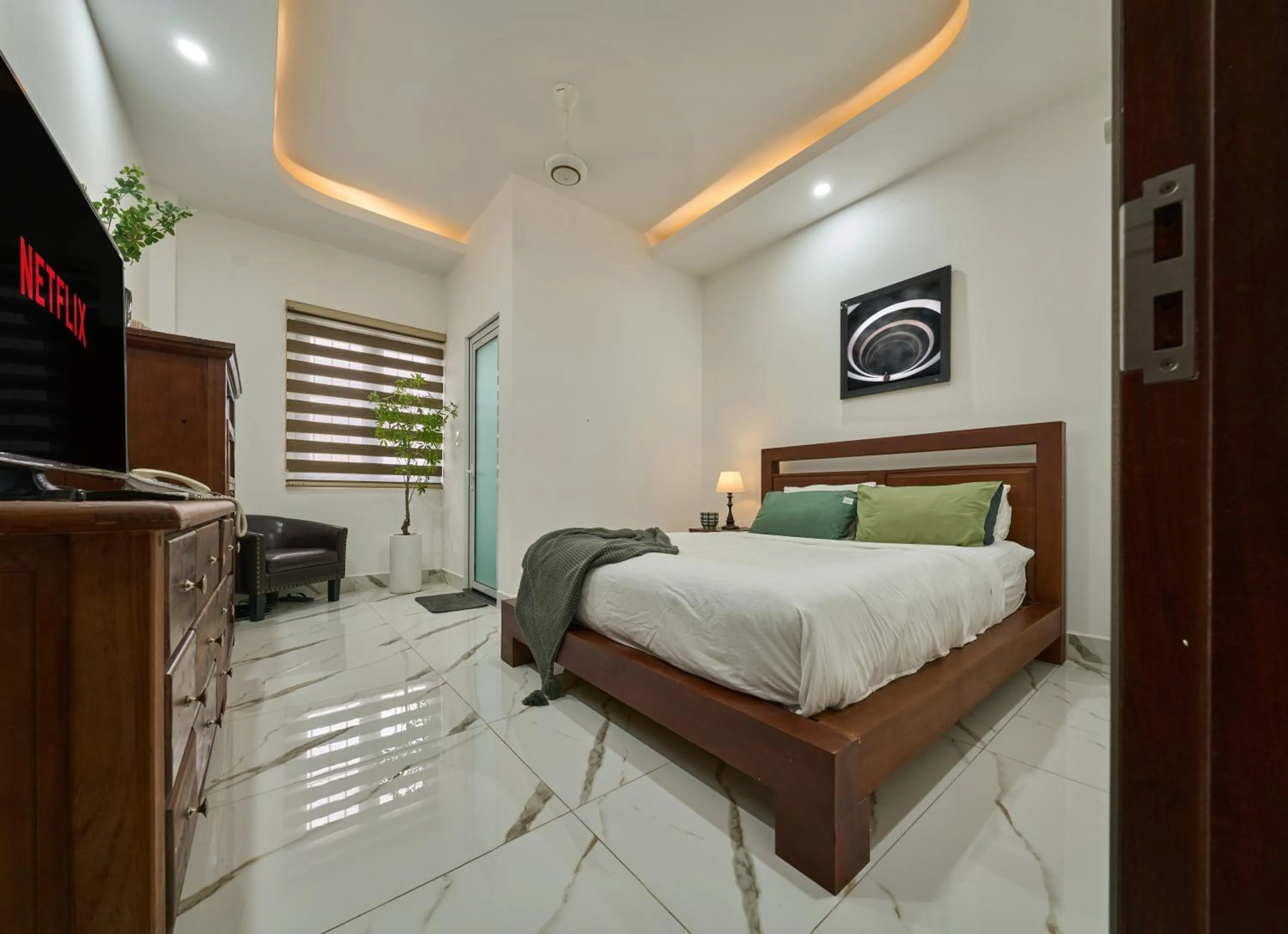 Bed in Green Riverside Hotel & Apartment