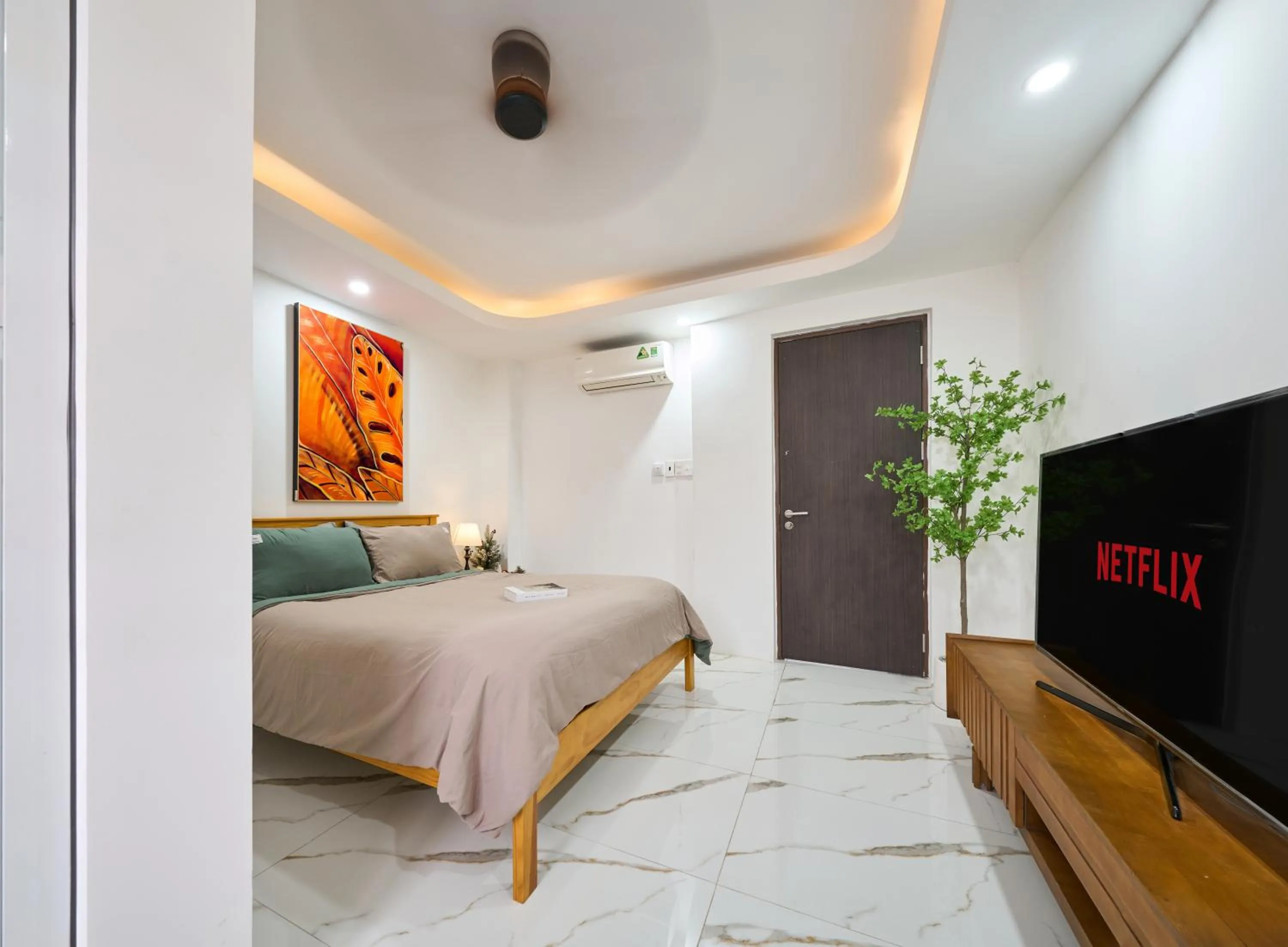 Bed in Green Riverside Hotel & Apartment