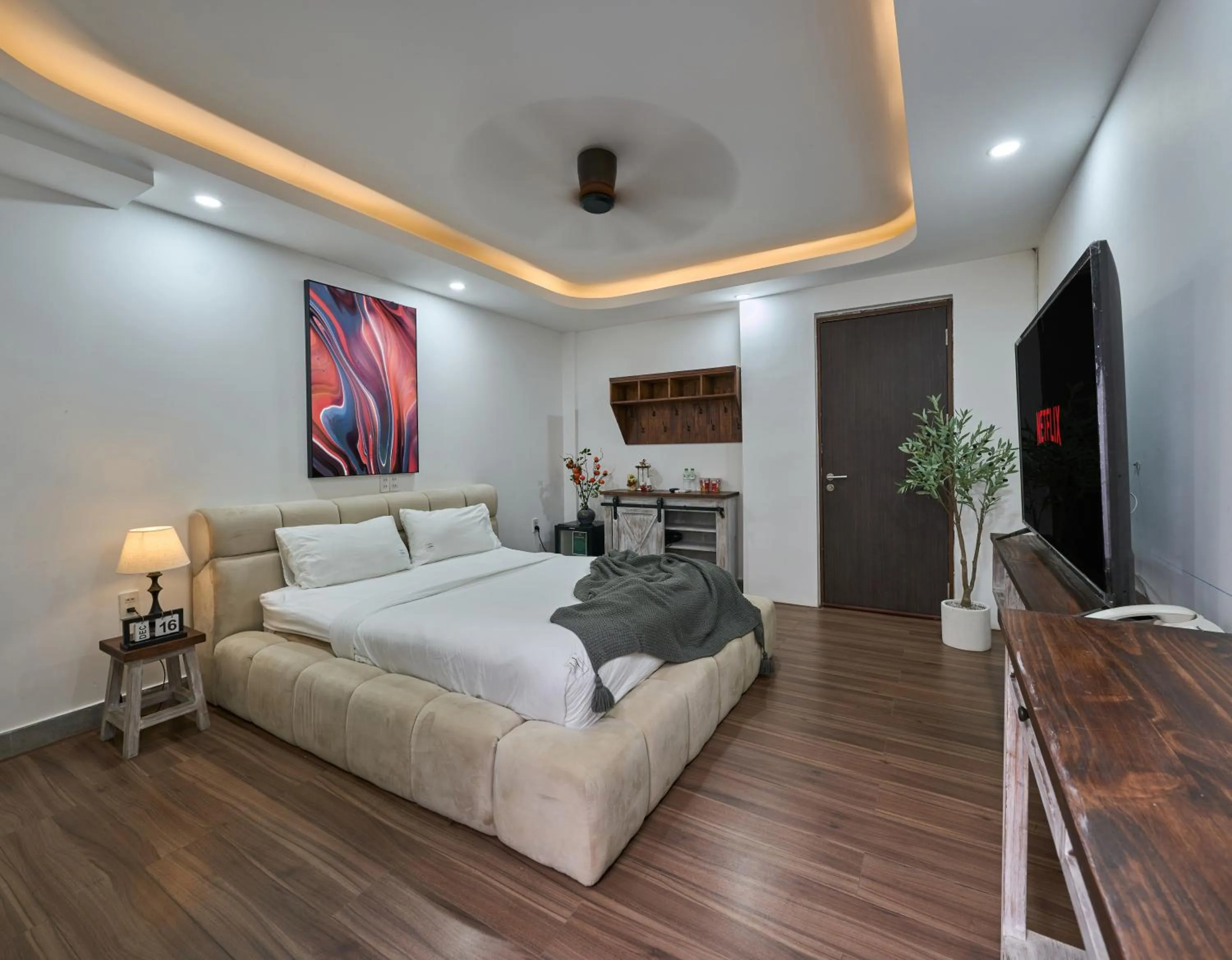 Bed in Green Riverside Hotel & Apartment