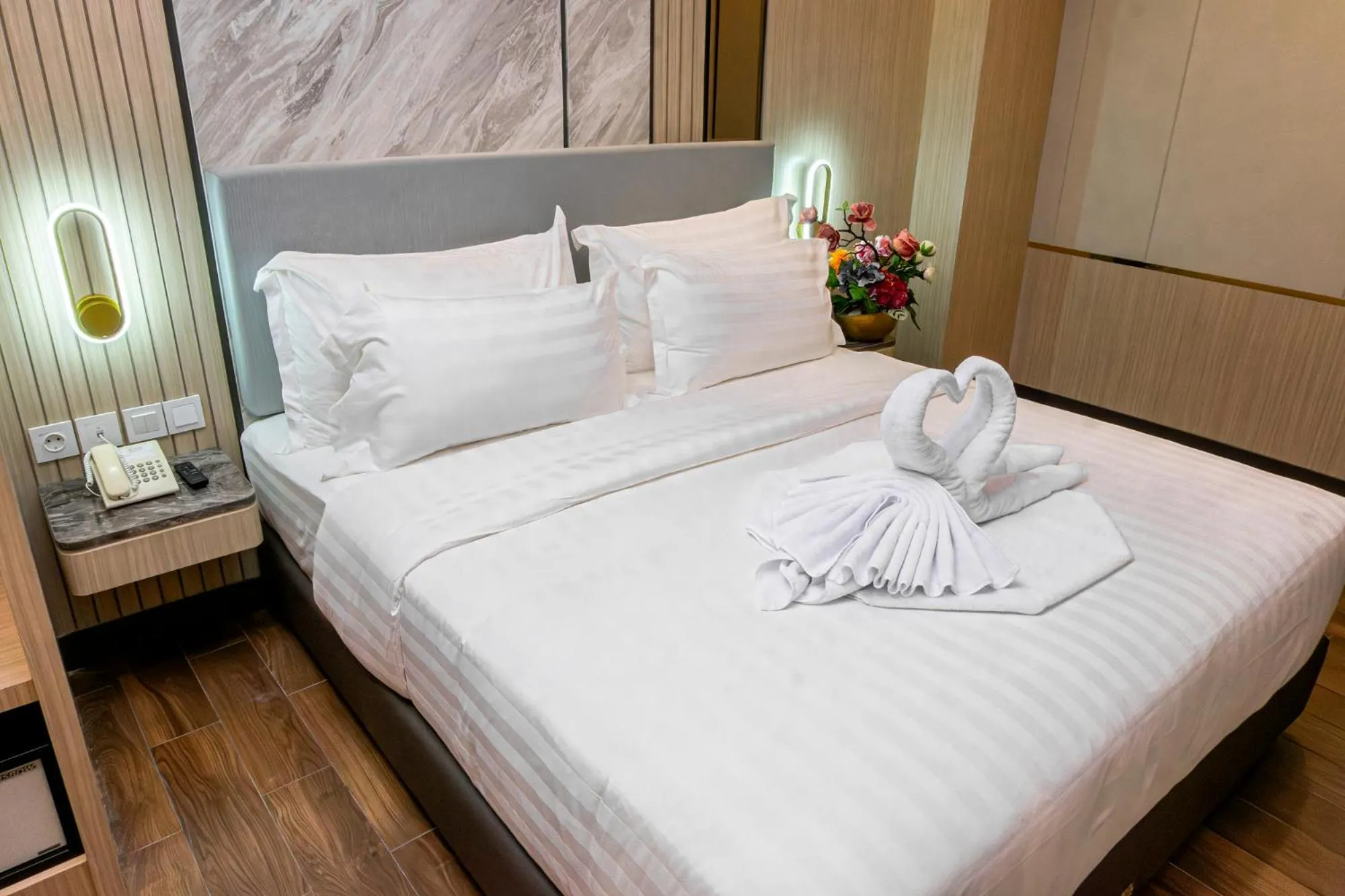 Bedroom, Bed in d'primahotel PIK Jakarta