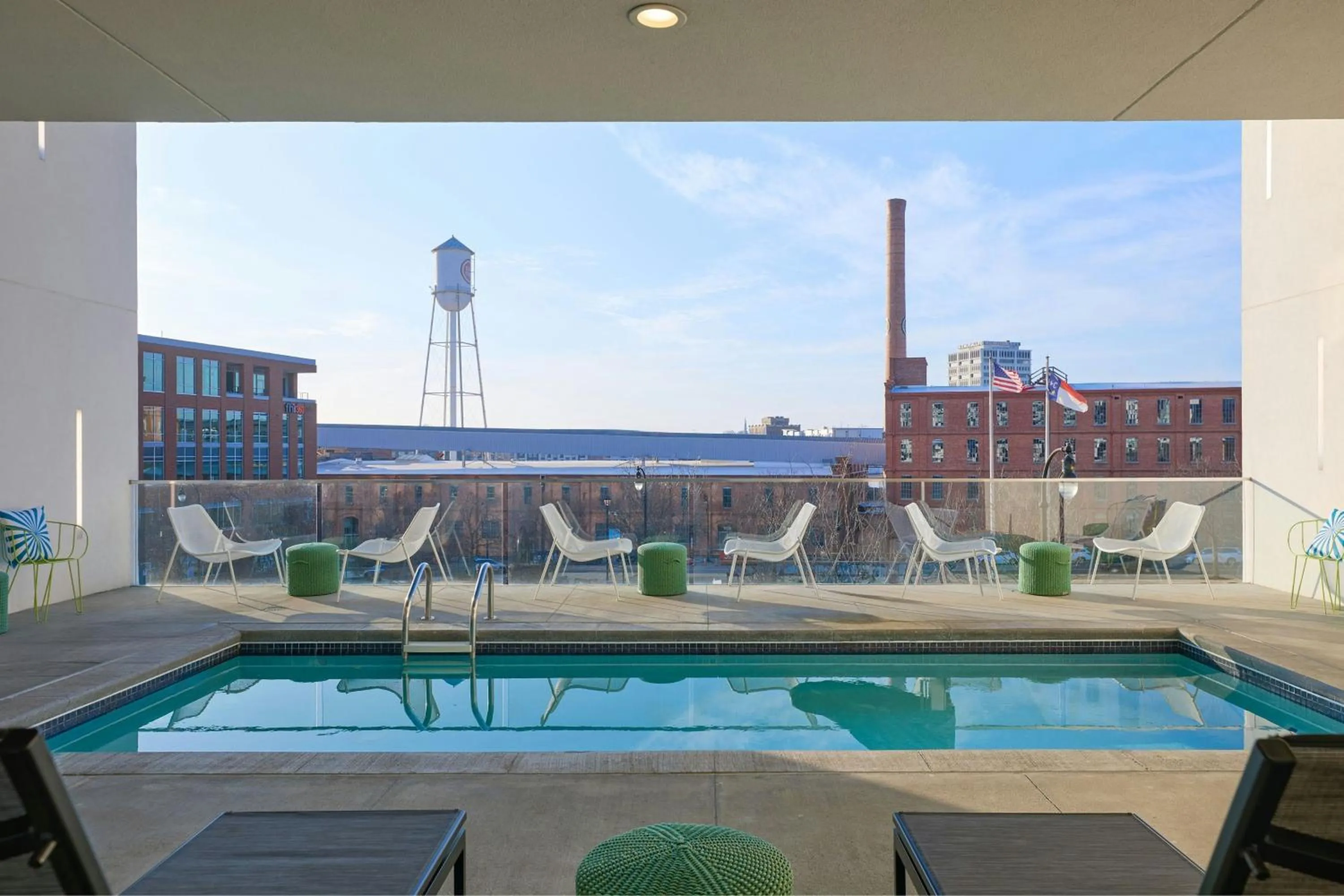 Fitness centre/facilities in Aloft Durham Downtown