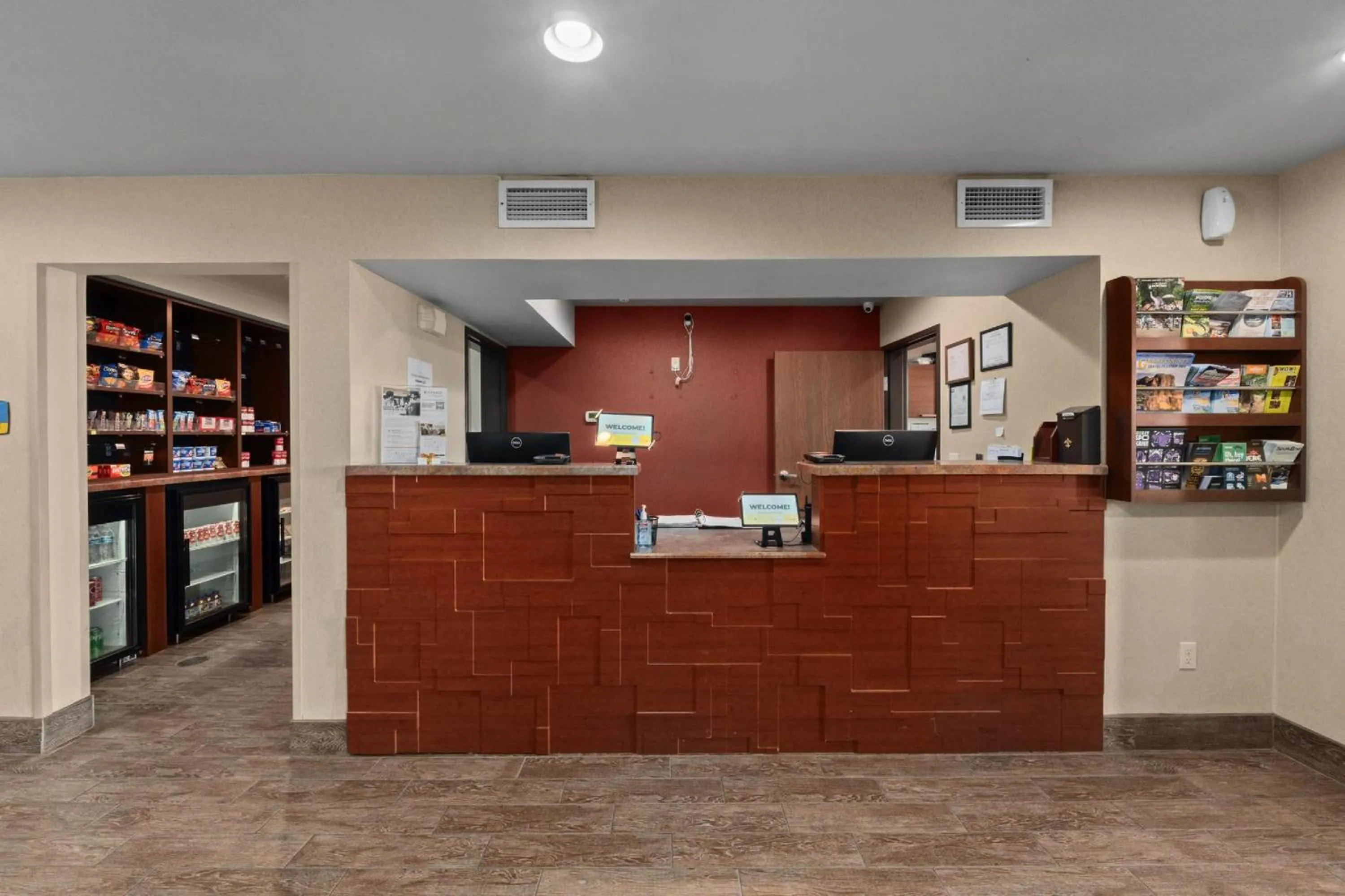 Lobby or reception in MainStay Suites Spokane Valley