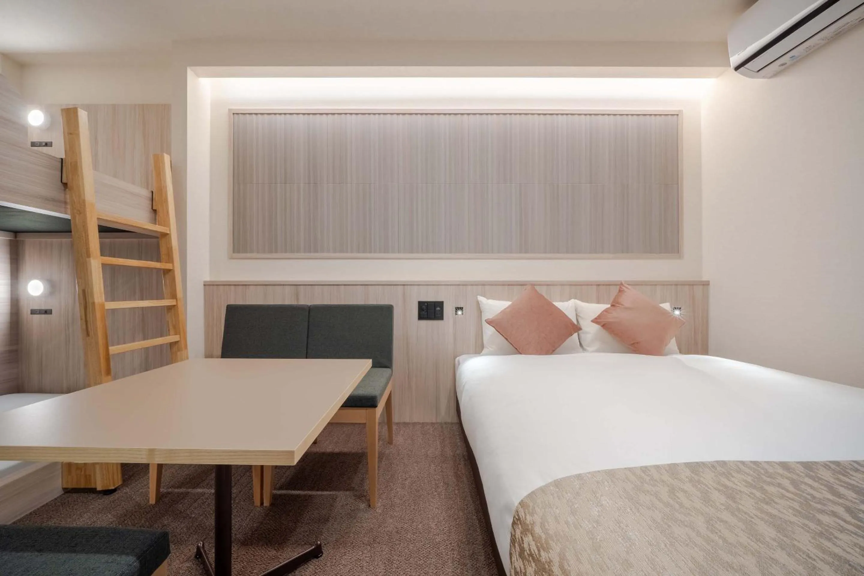 Bed in RESI STAY Kuon