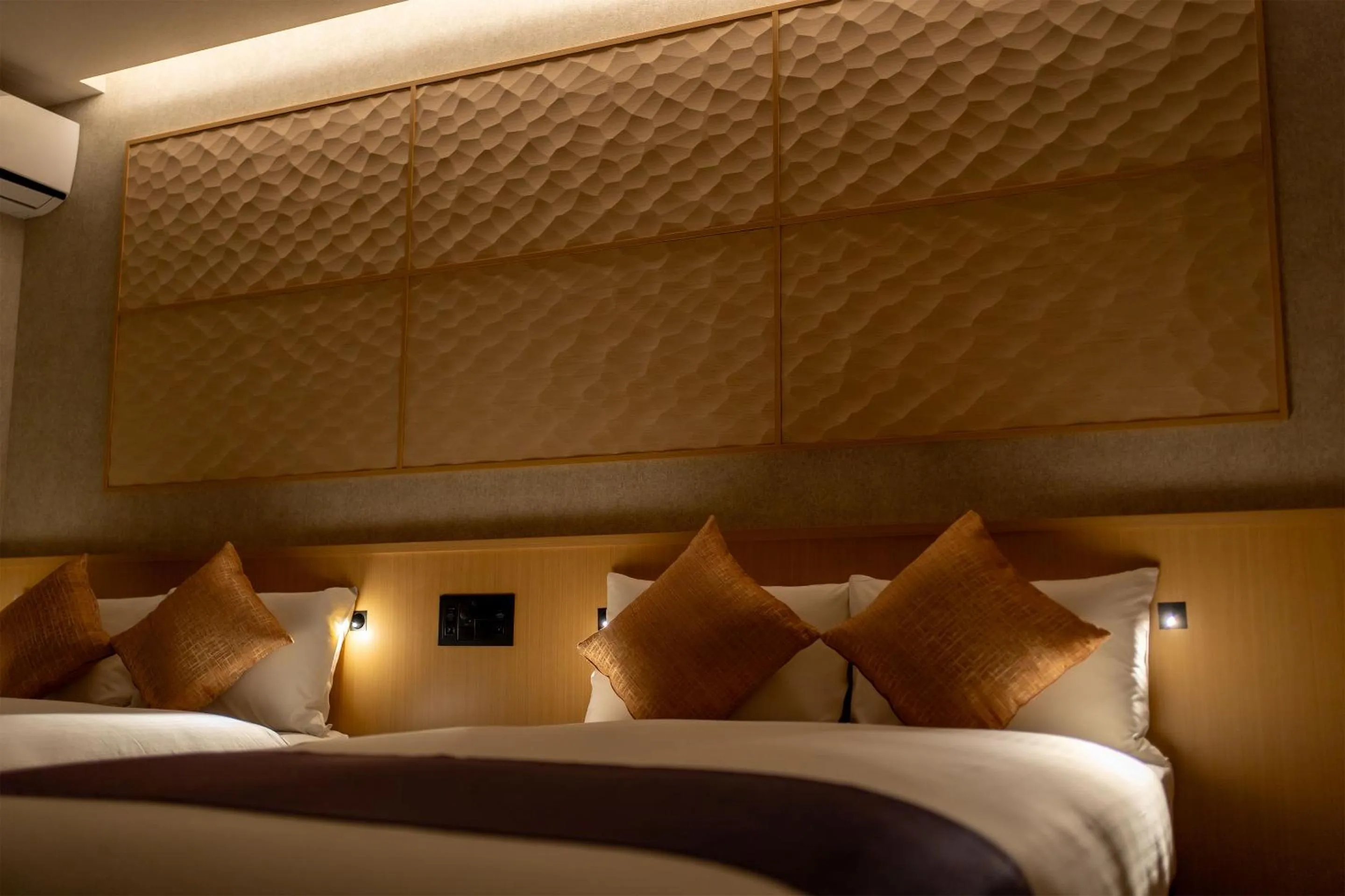 Bed in RESI STAY Kuon