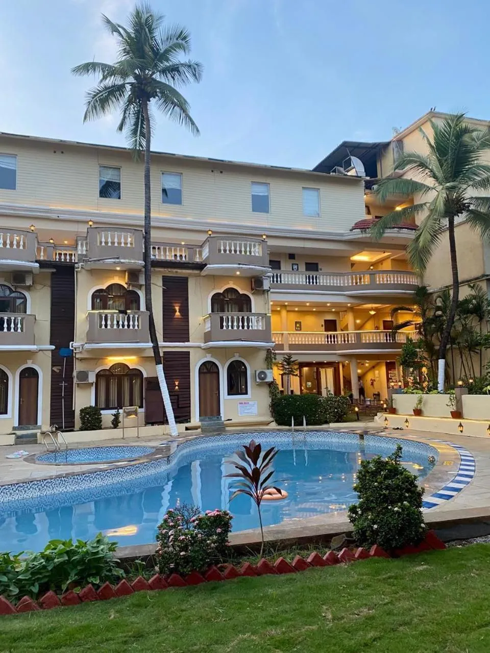 Garden view in Sukhmantra Resort & Spa - Candolim Goa