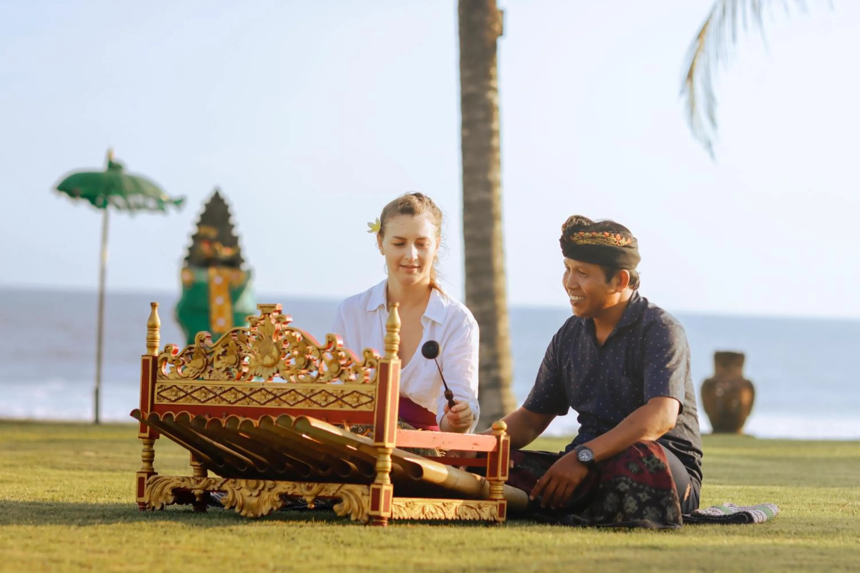 People in Amarta Beach Retreat by Nakula