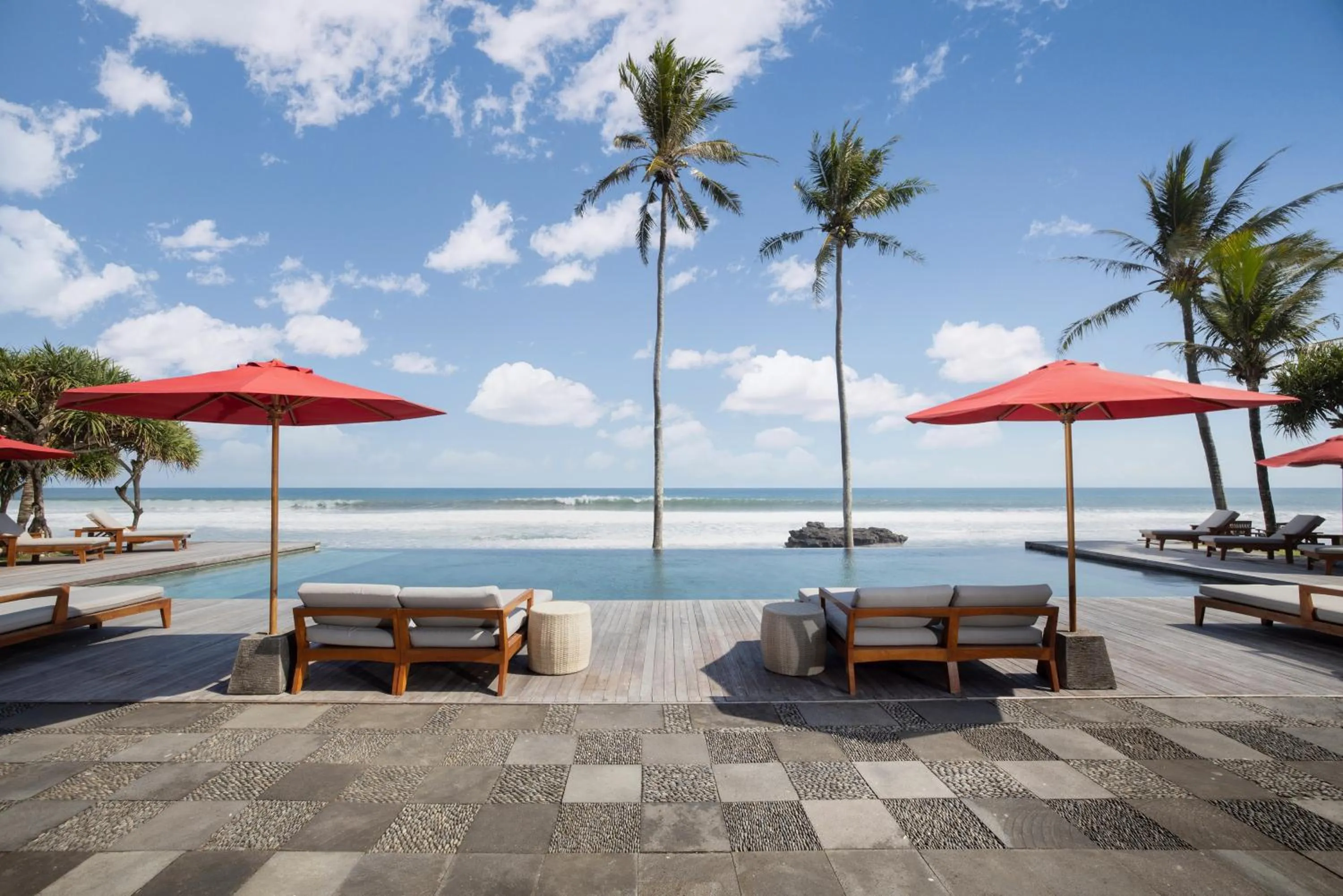 Patio in Amarta Beach Retreat by Nakula