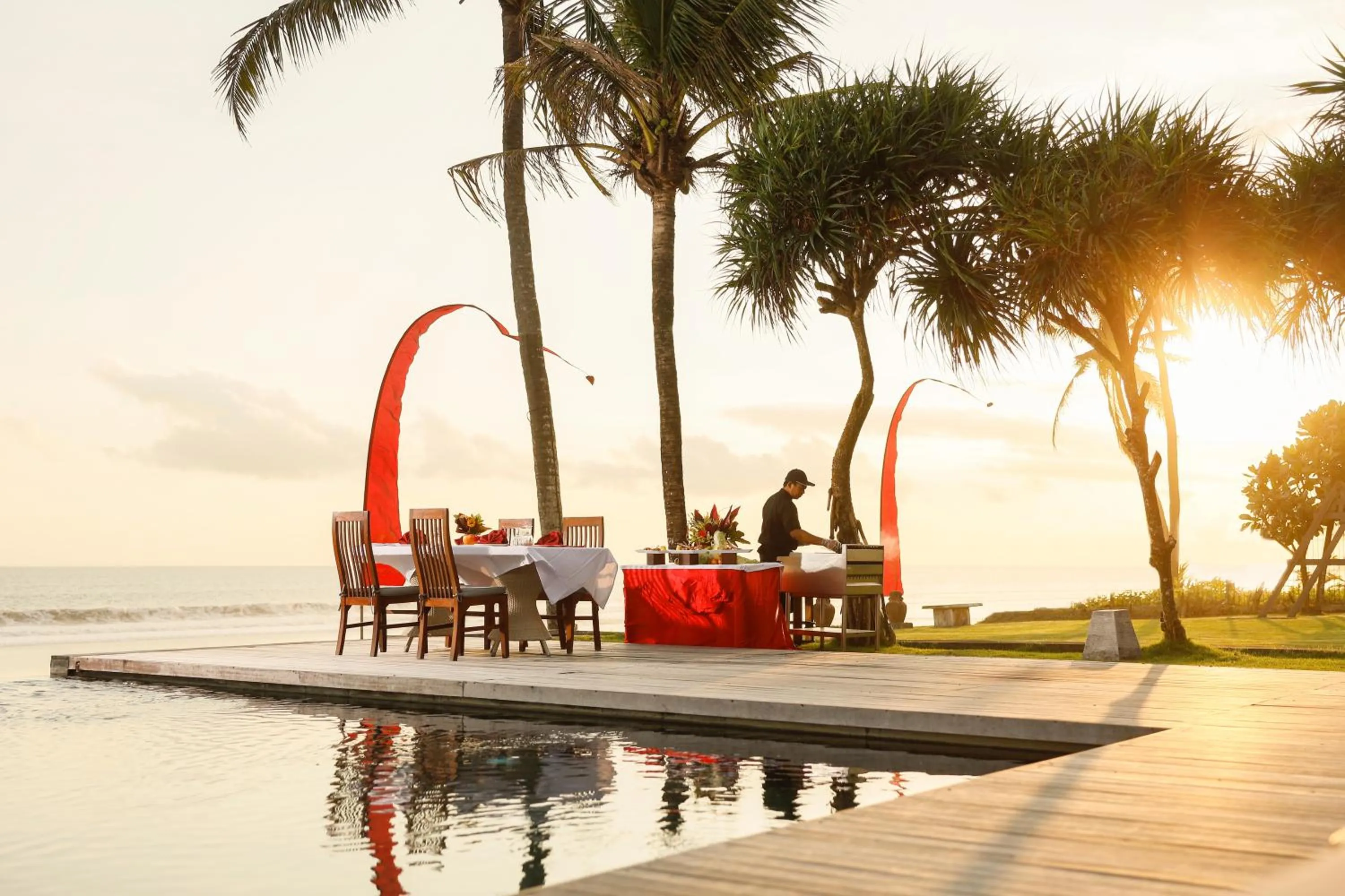 BBQ facilities in Amarta Beach Retreat by Nakula