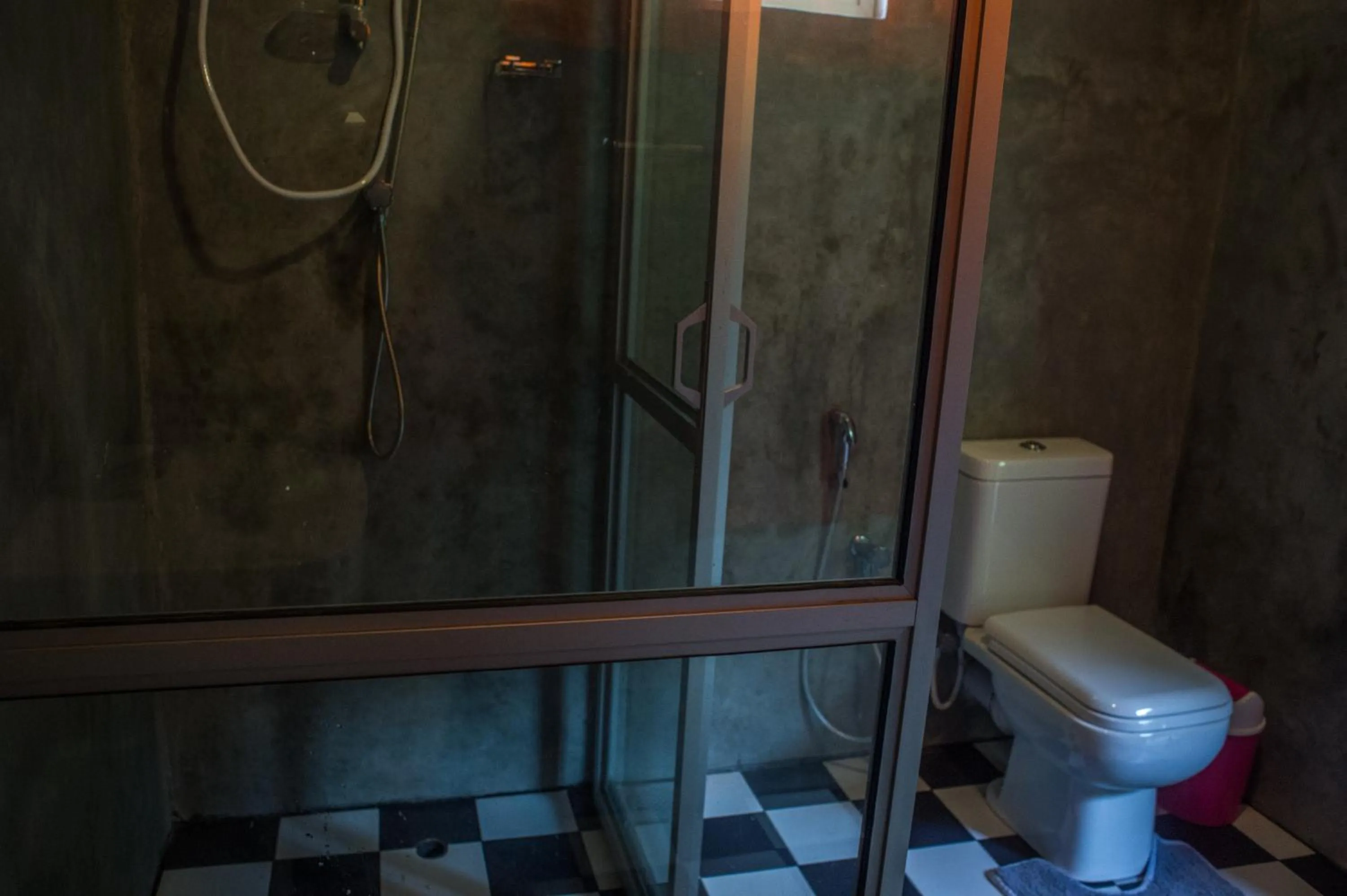 Shower in Sinharaja Hostel