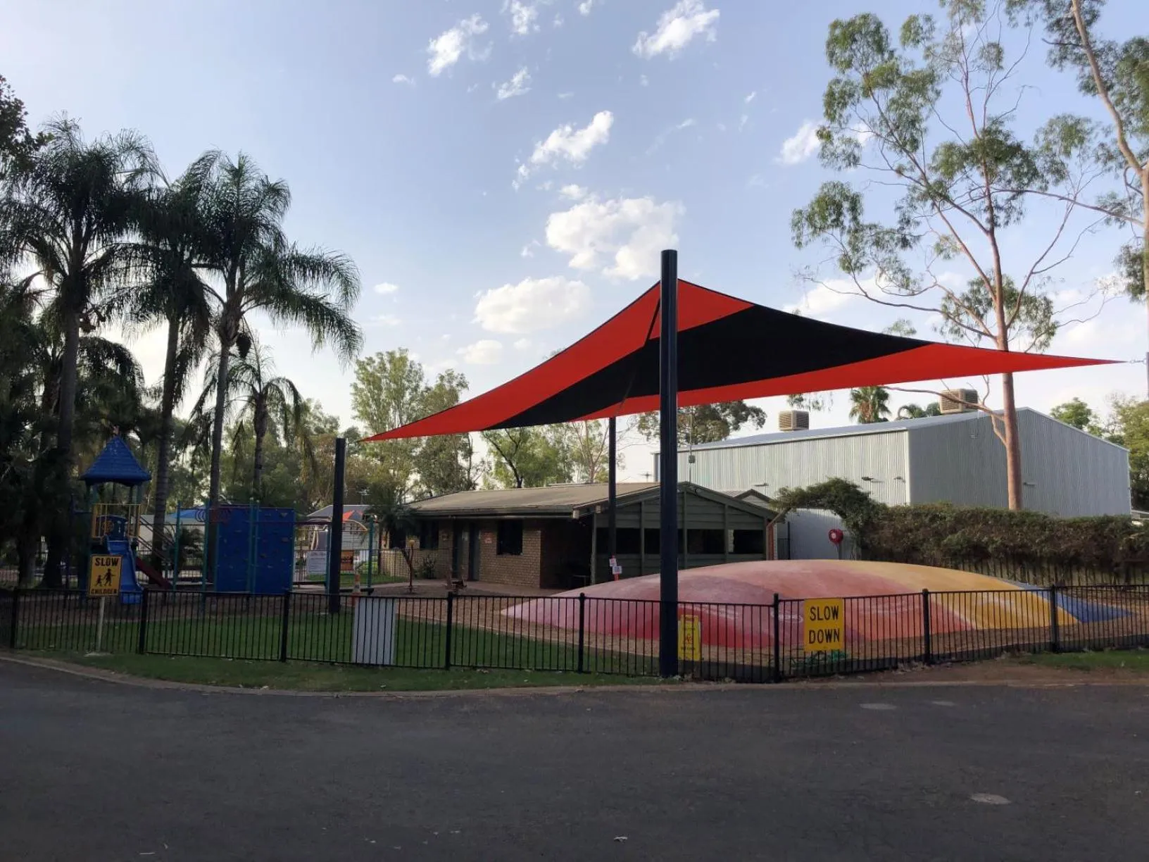 Children play ground in NRMA Mildura Riverside Holiday Park