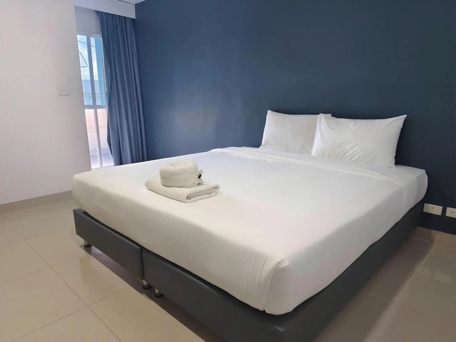 Bed in Terminal2 Hotel Phukettown