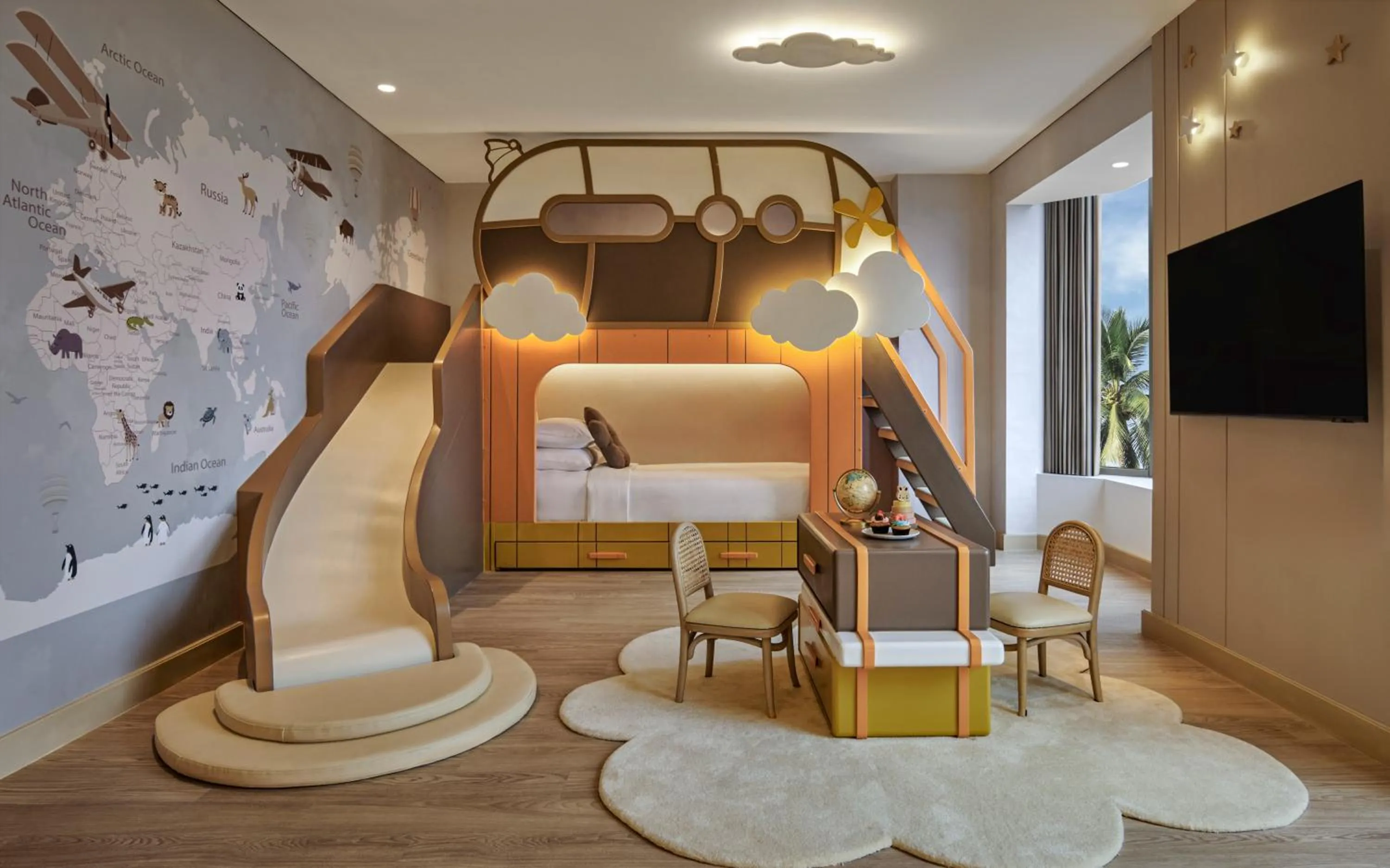 Property building, Bed in Grand Hyatt Jakarta