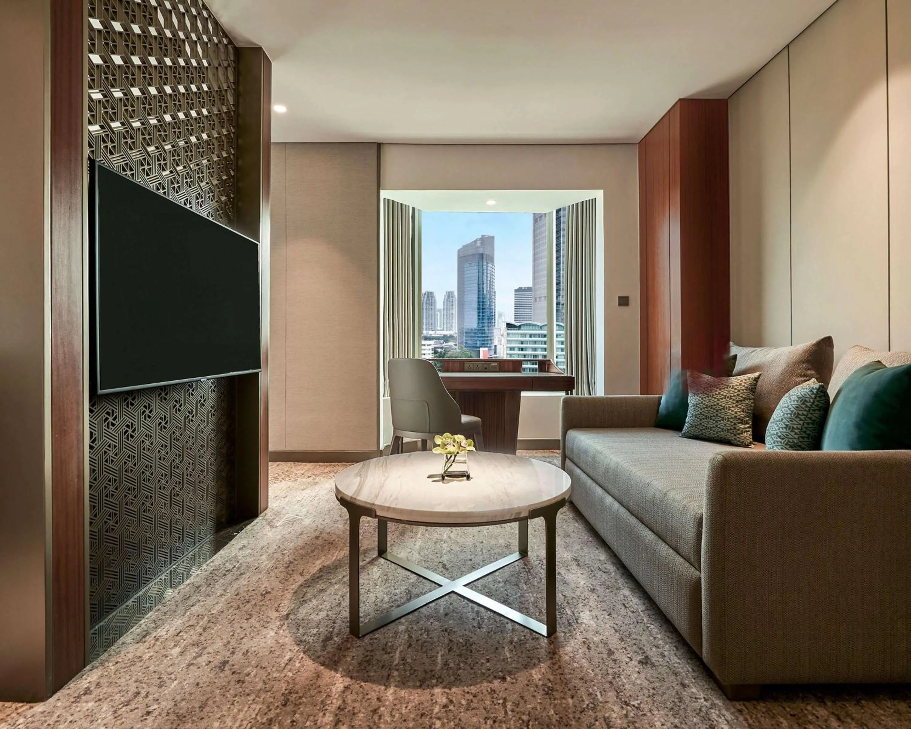 Bedroom in Grand Hyatt Jakarta