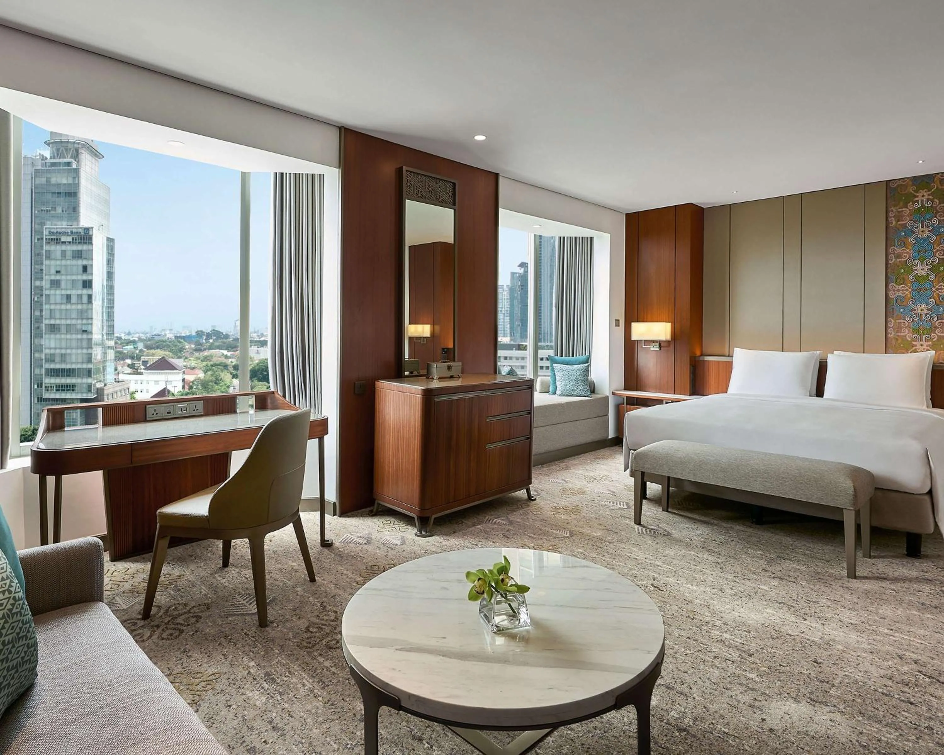 Bedroom, Bed in Grand Hyatt Jakarta