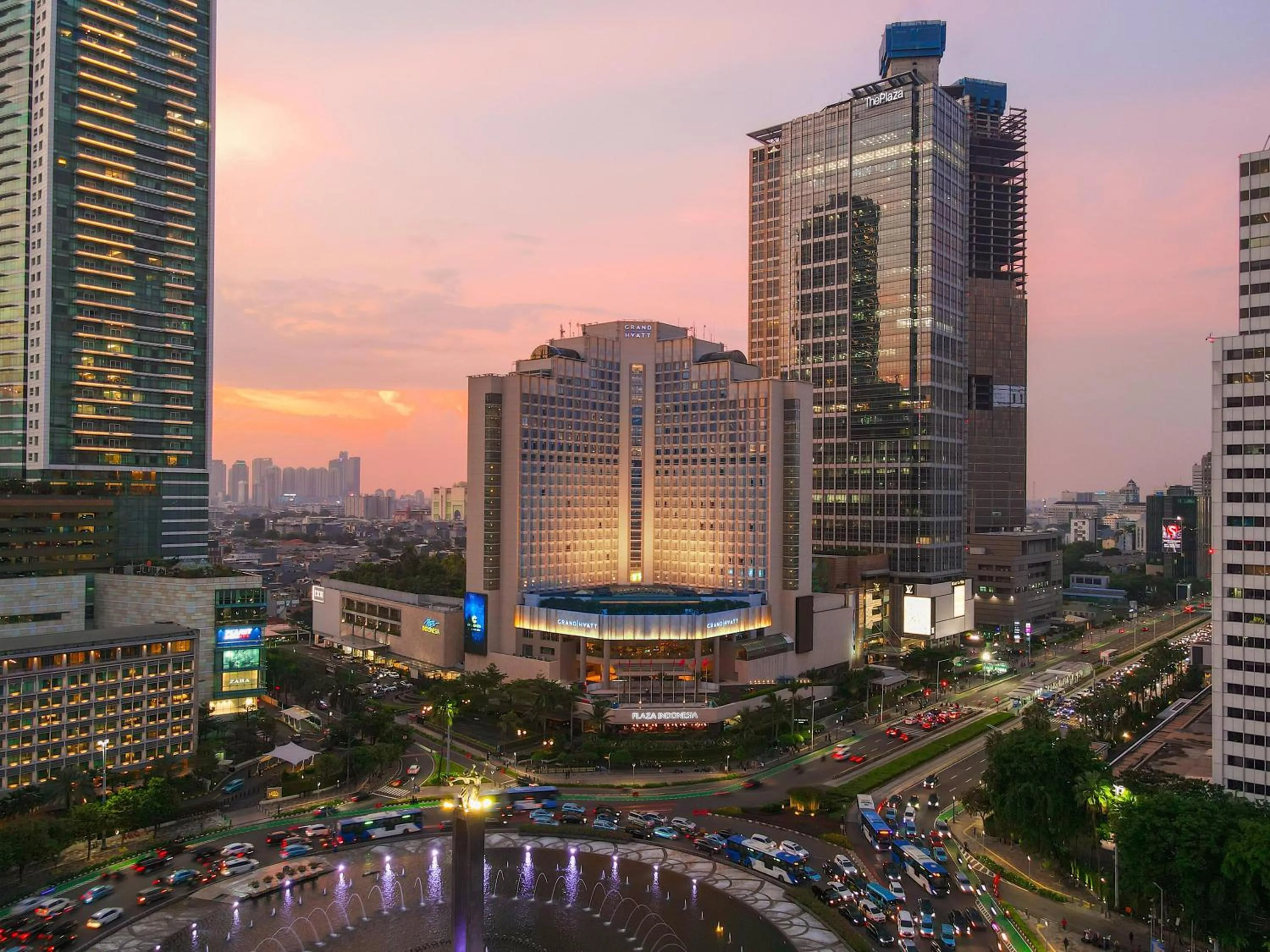 Property building in Grand Hyatt Jakarta
