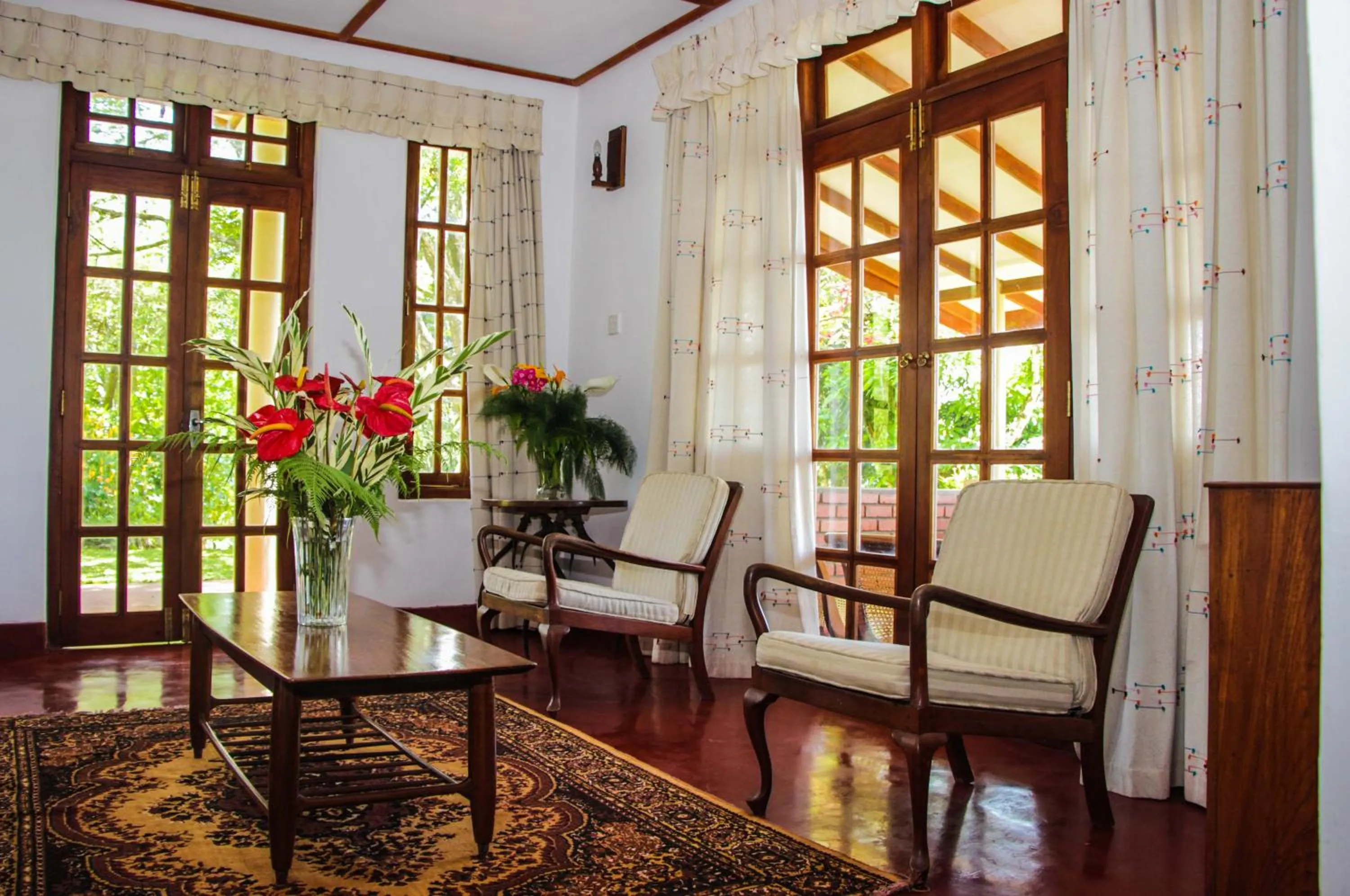 Living room in Hatale Mini World's End Bungalow