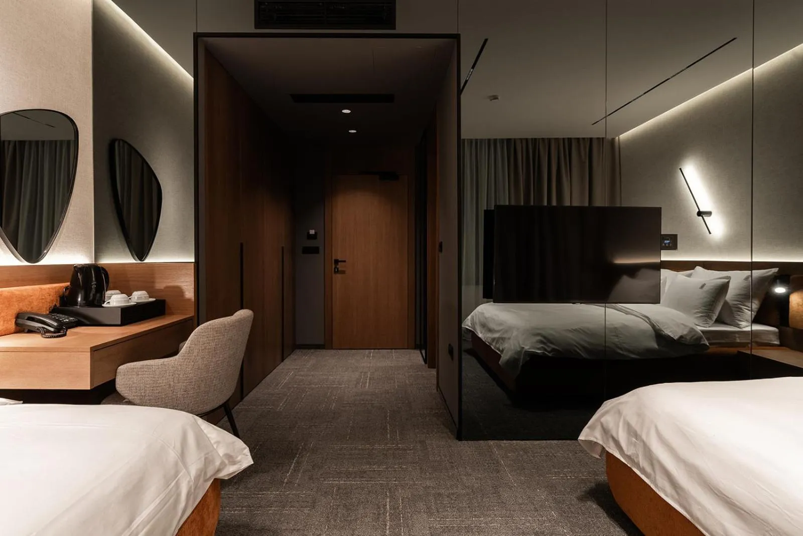 Bed in Garni Hotel Galeria