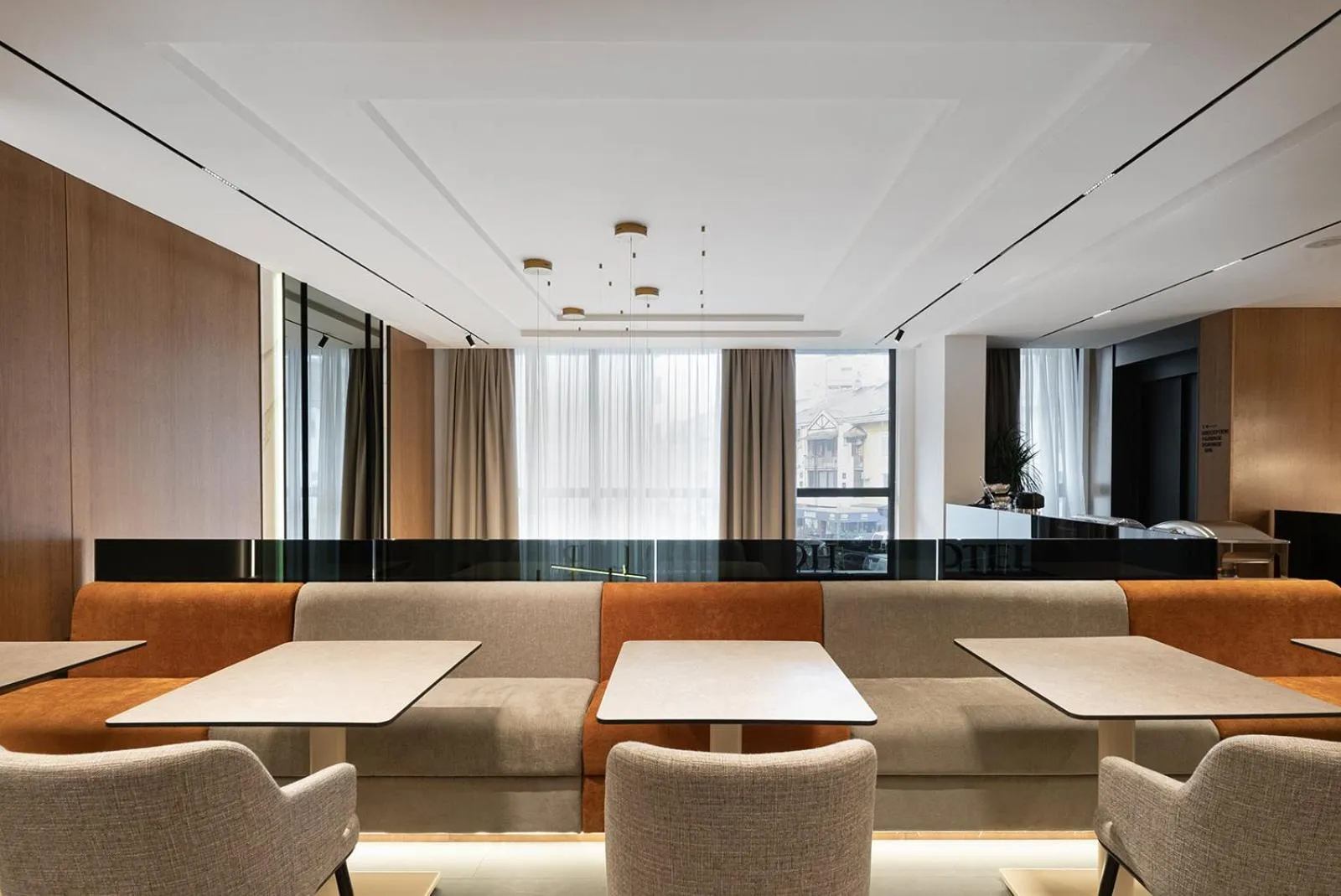 Lobby or reception in Garni Hotel Galeria