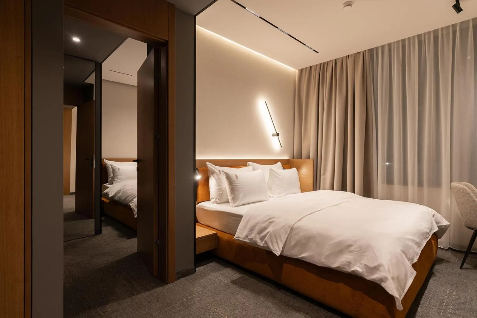 Bed in Garni Hotel Galeria