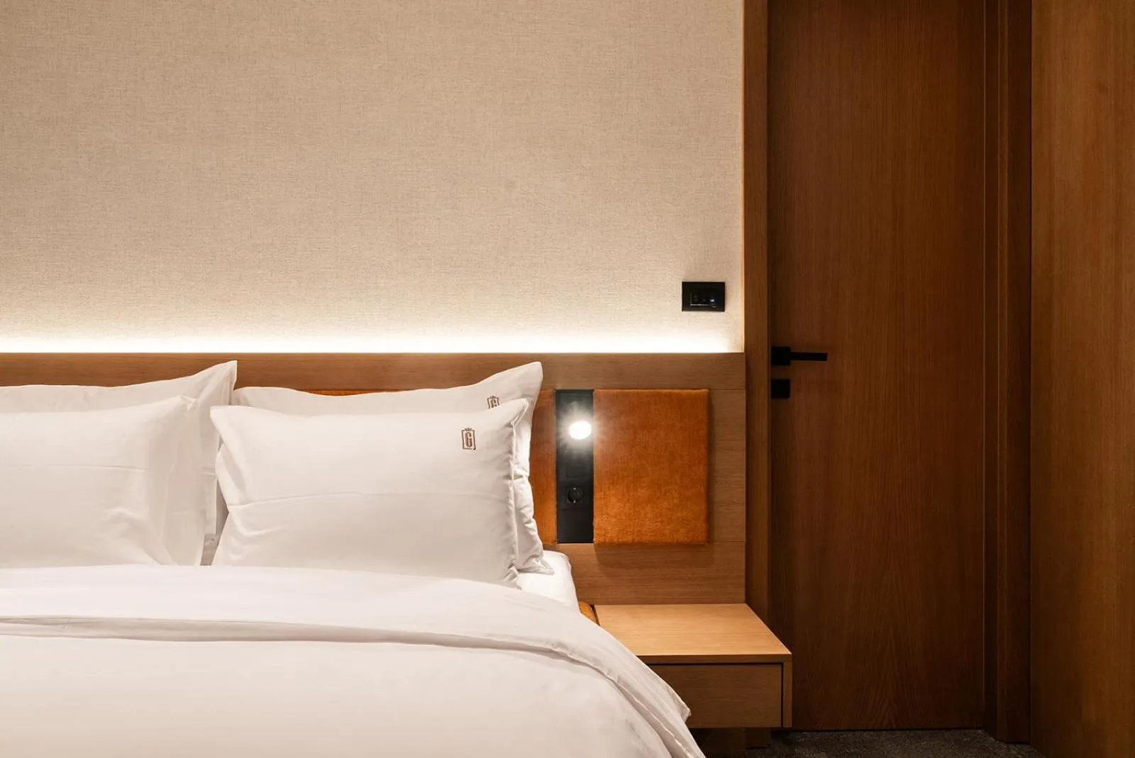 Bed in Garni Hotel Galeria