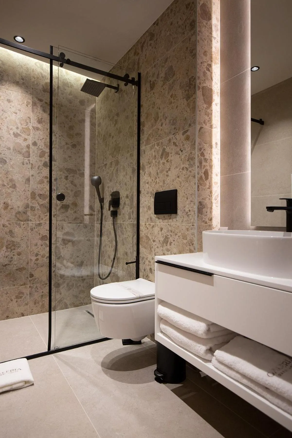 Bathroom in Garni Hotel Galeria