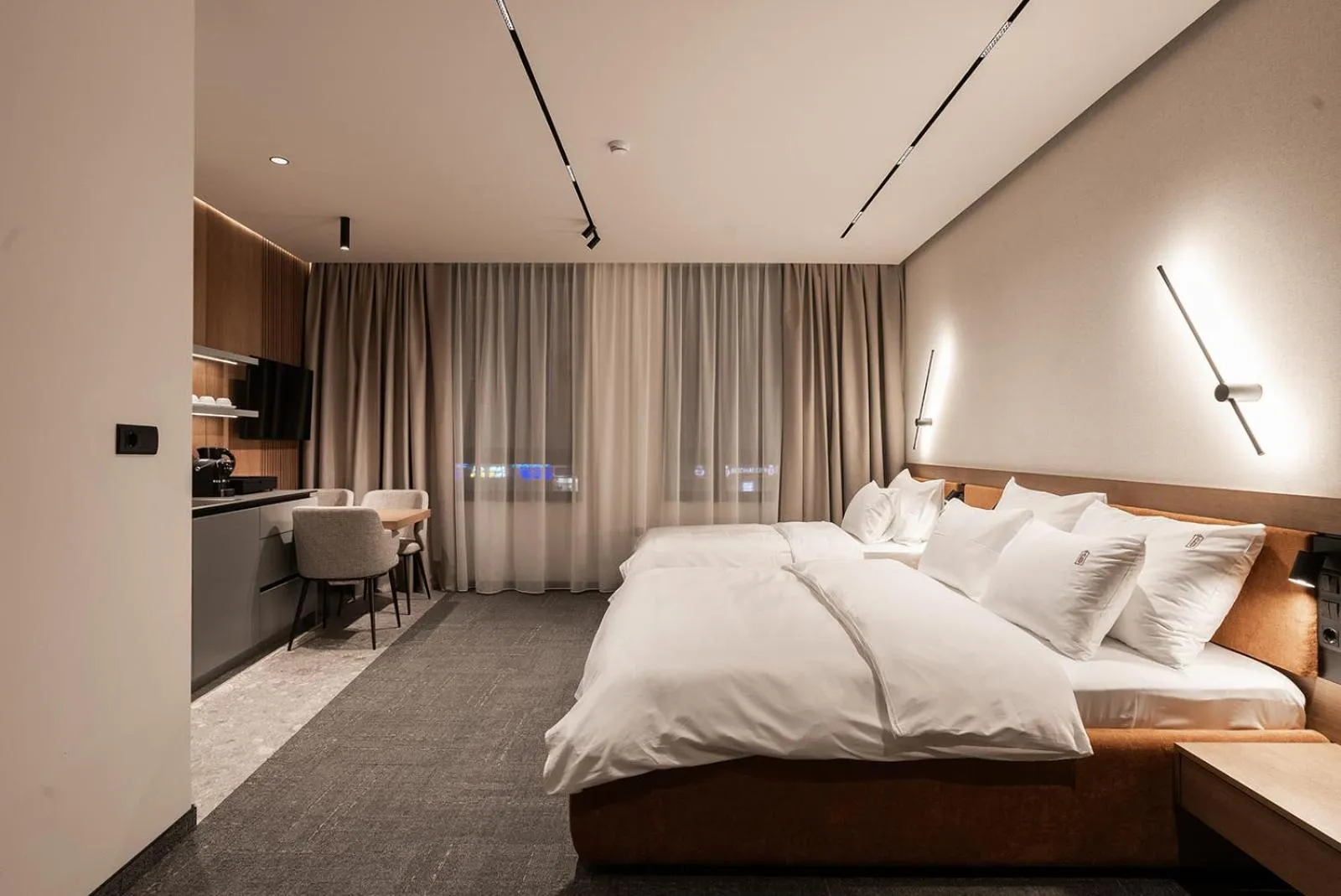 Bed in Garni Hotel Galeria