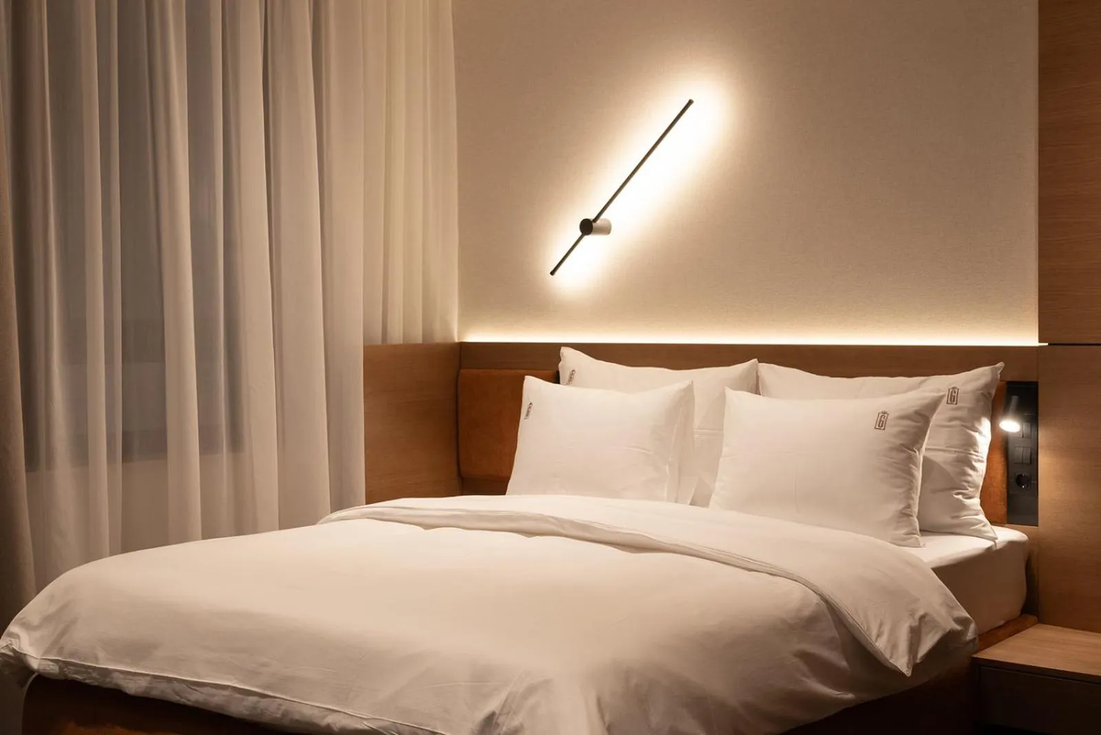 Bed in Garni Hotel Galeria