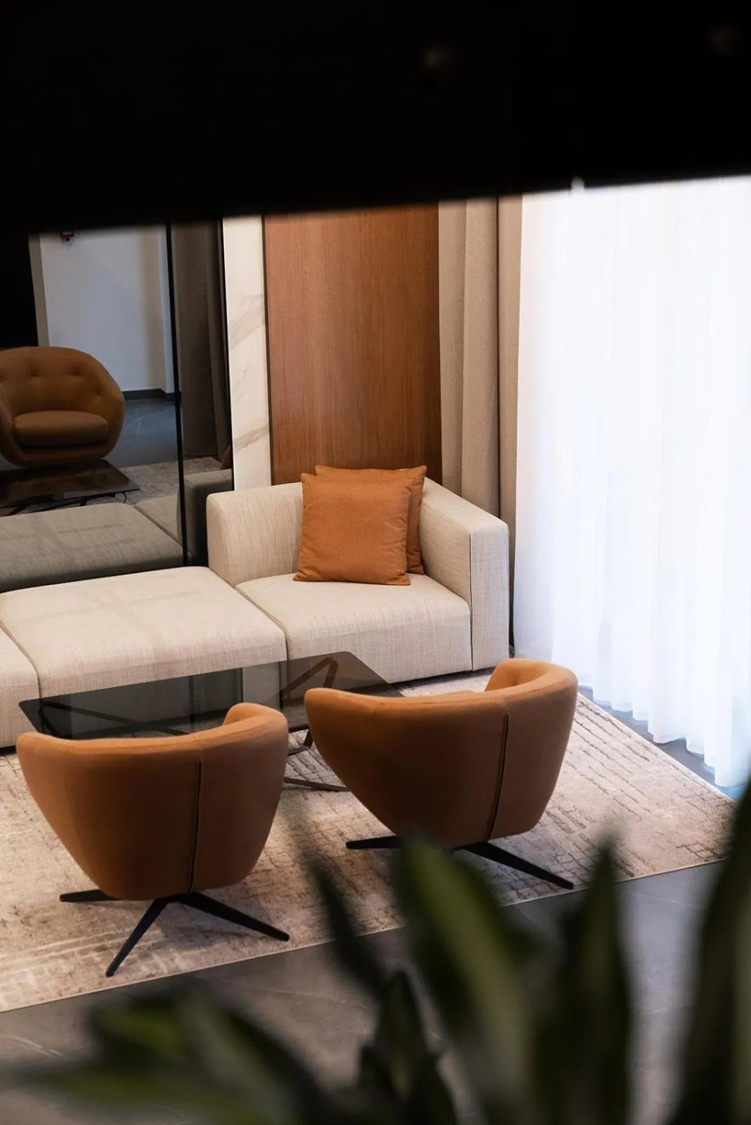 Lobby or reception in Garni Hotel Galeria