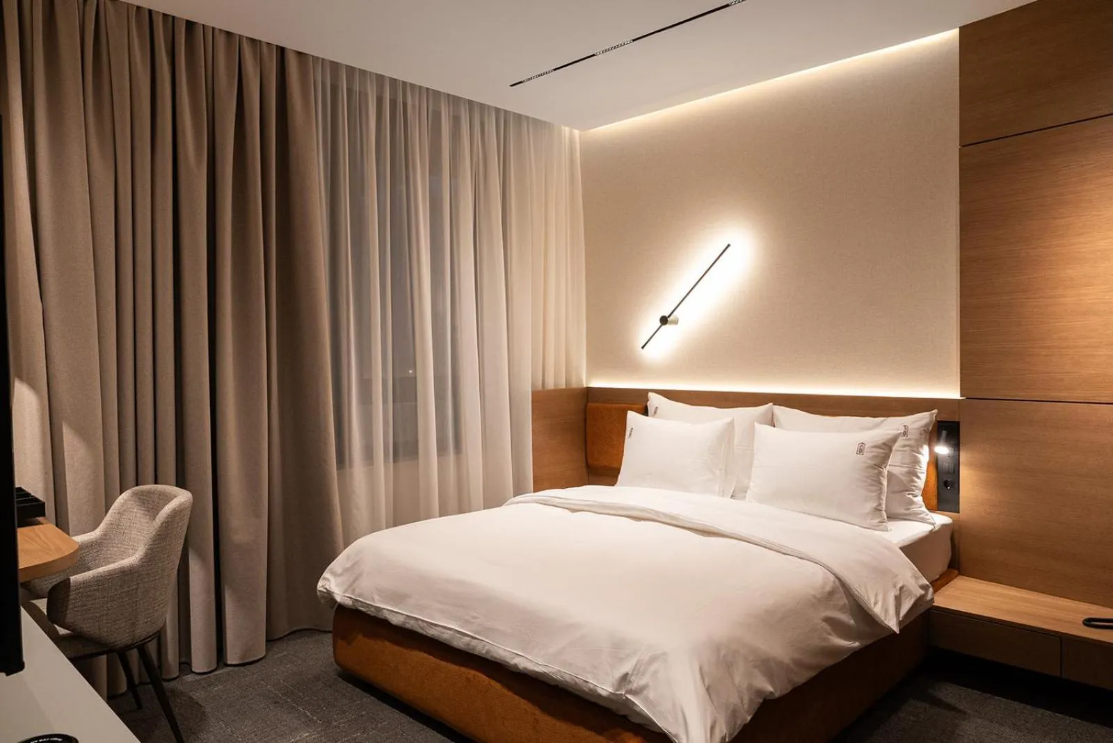 Bed in Garni Hotel Galeria