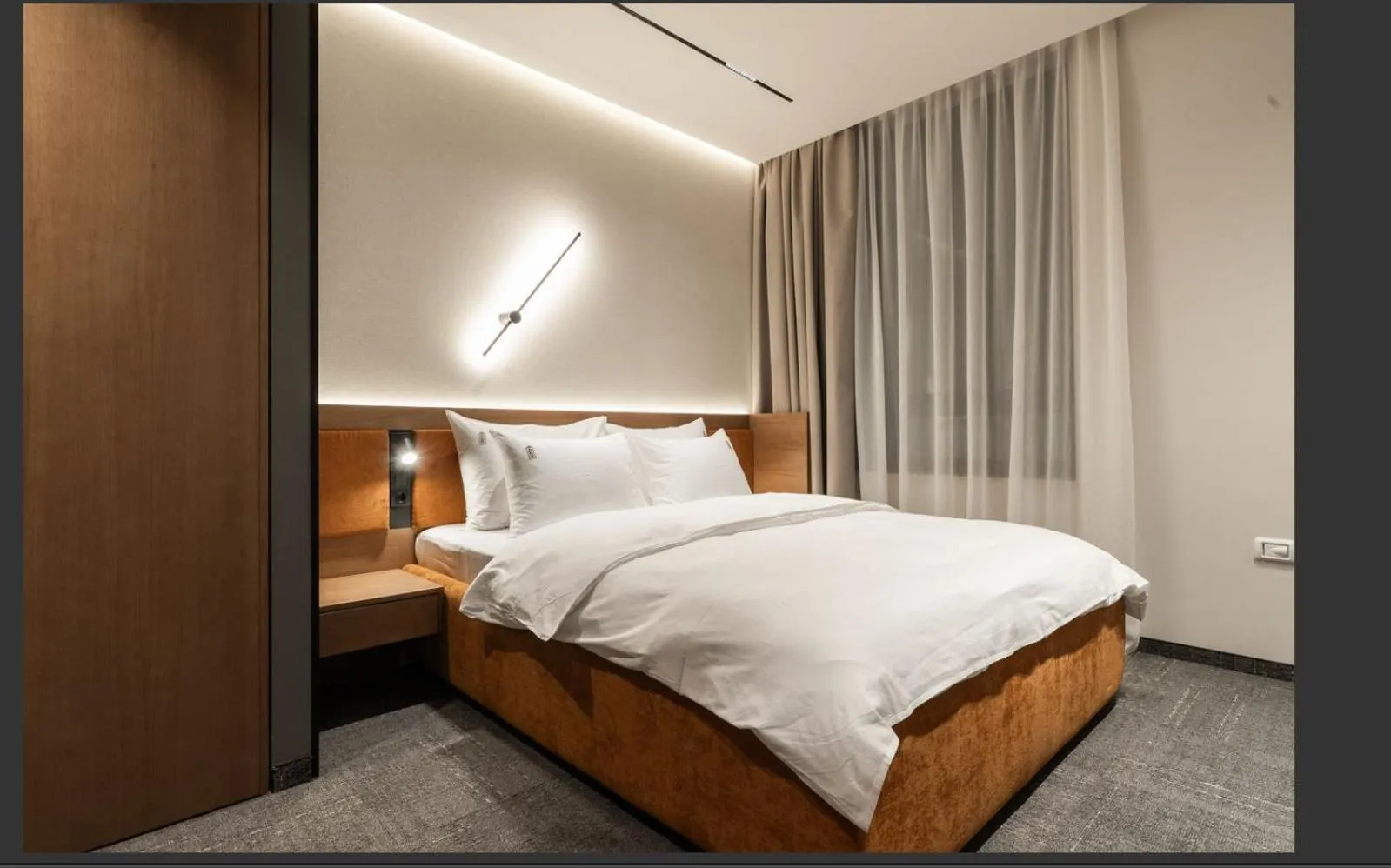 Bed in Garni Hotel Galeria